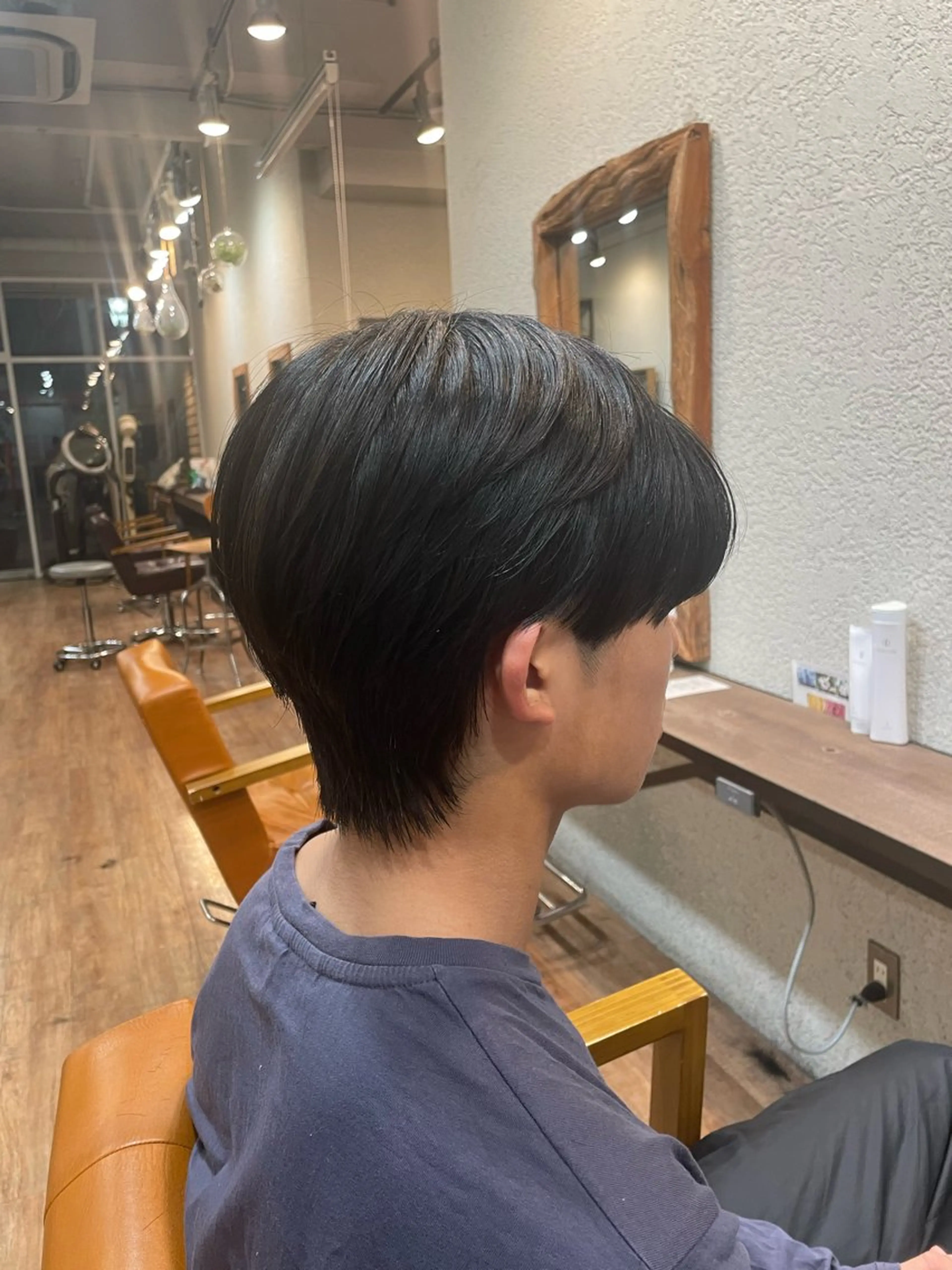 ショート メンズ カット オオシマ ミユのヘアスタイル