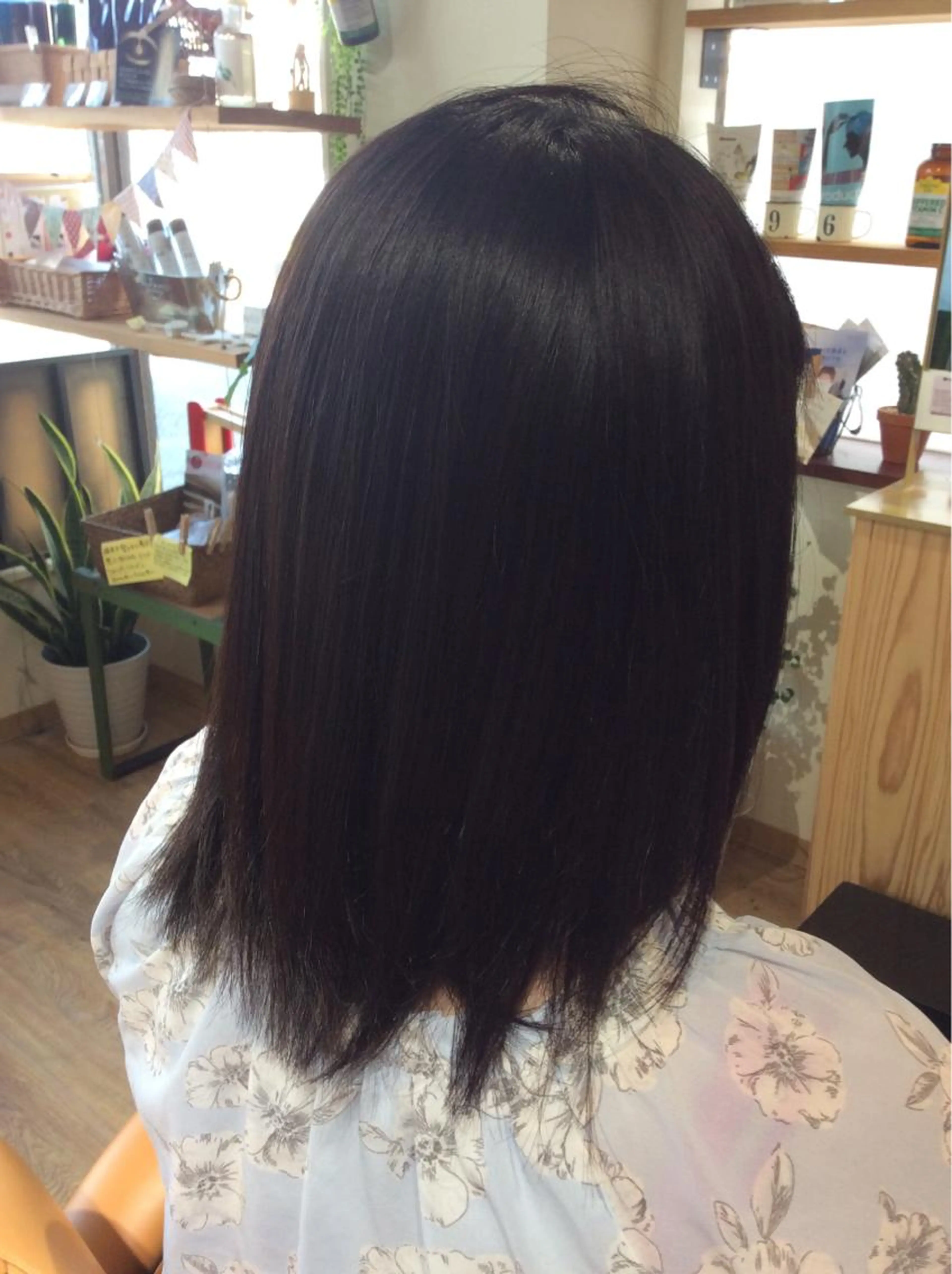 カット & 縮毛矯正（シャンプー、ブロー、前処理込み）&ヘッドスパorトリートメント（スパかトリートメントを選択下さい。の写真