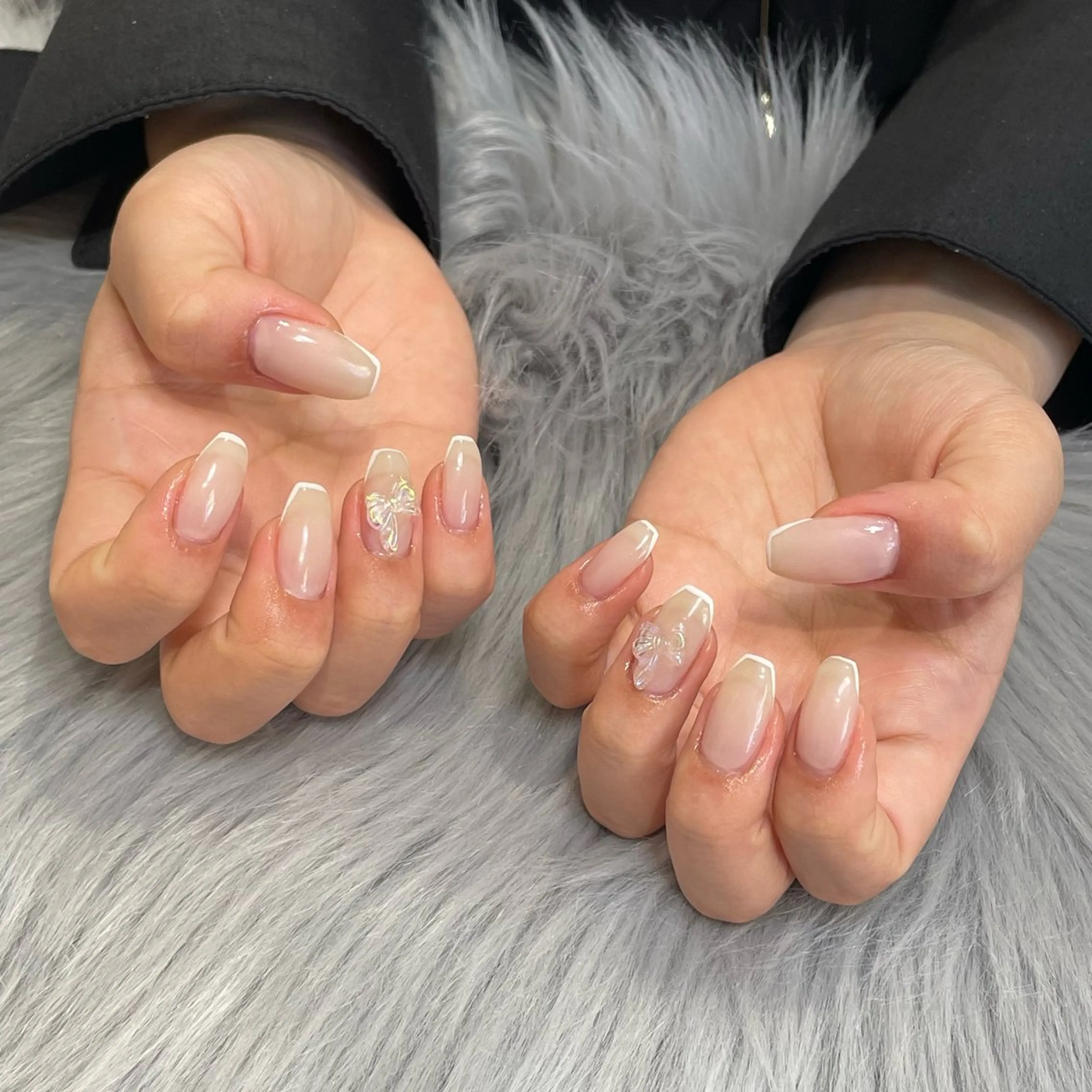 ネイル ラメ(グリッター) ハンドネイル RICO Nail パーツつけ放題🌈のネイルデザイン