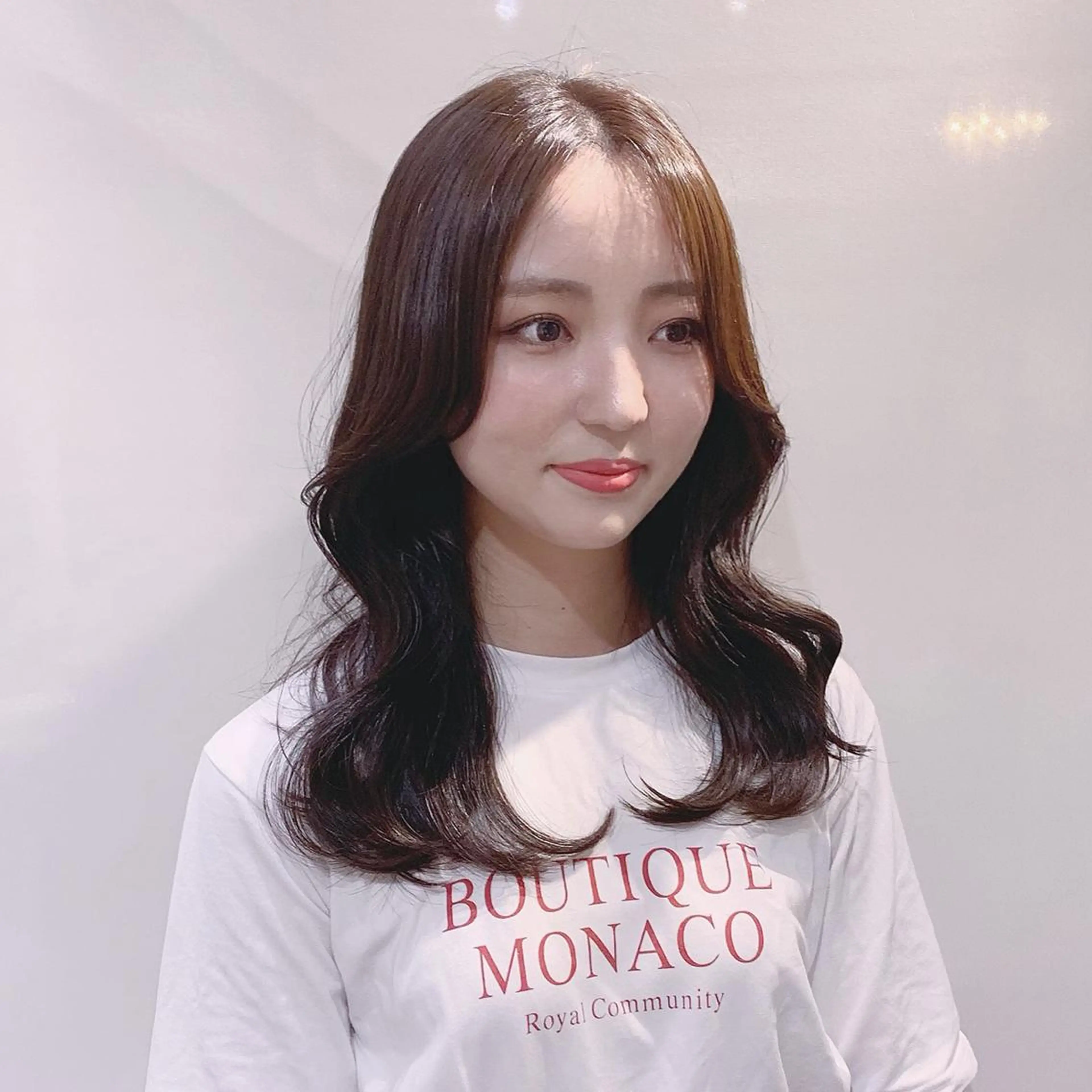 ミディアム カラー ヘアアレンジ 柔らか垢抜けｶﾗｰと ｶｯﾄ🫧ASUKAのヘアスタイル