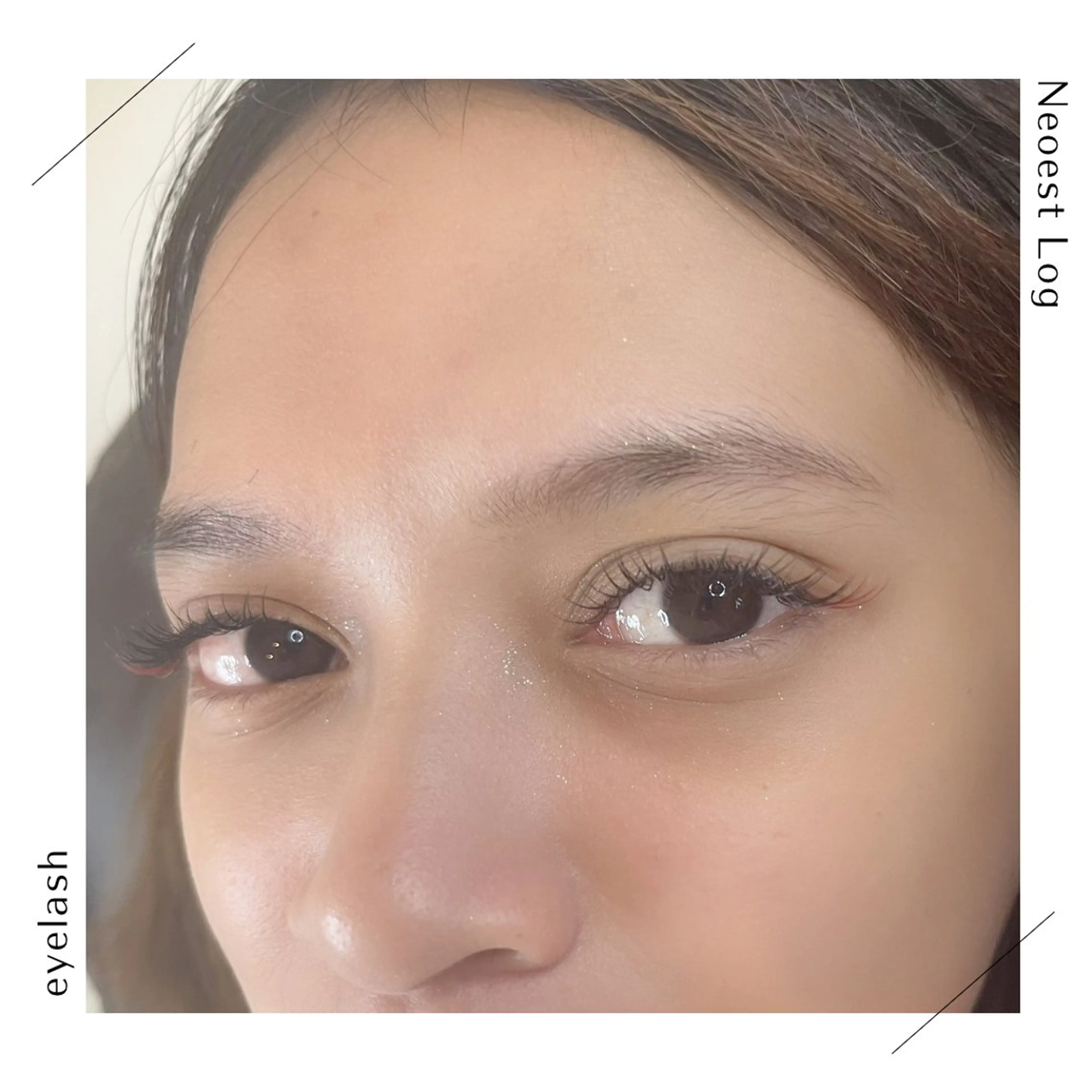 マツエク・マツパ 船曳 鈴菜のヘアスタイル