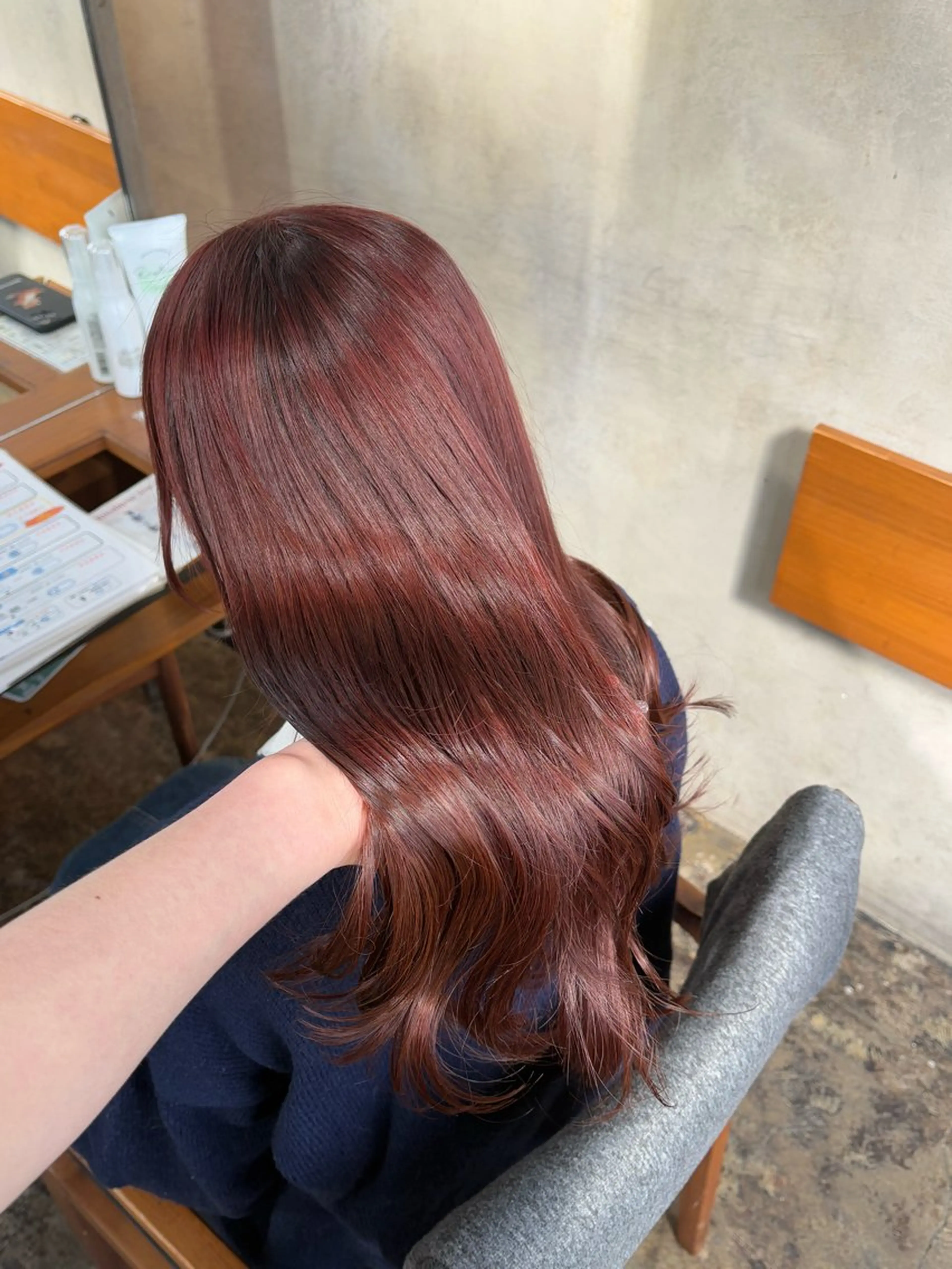 ロング カラー ダブルカラー ヘアカラー トリートメント RINO/似合わせ /女性専用𖧷のヘアスタイル