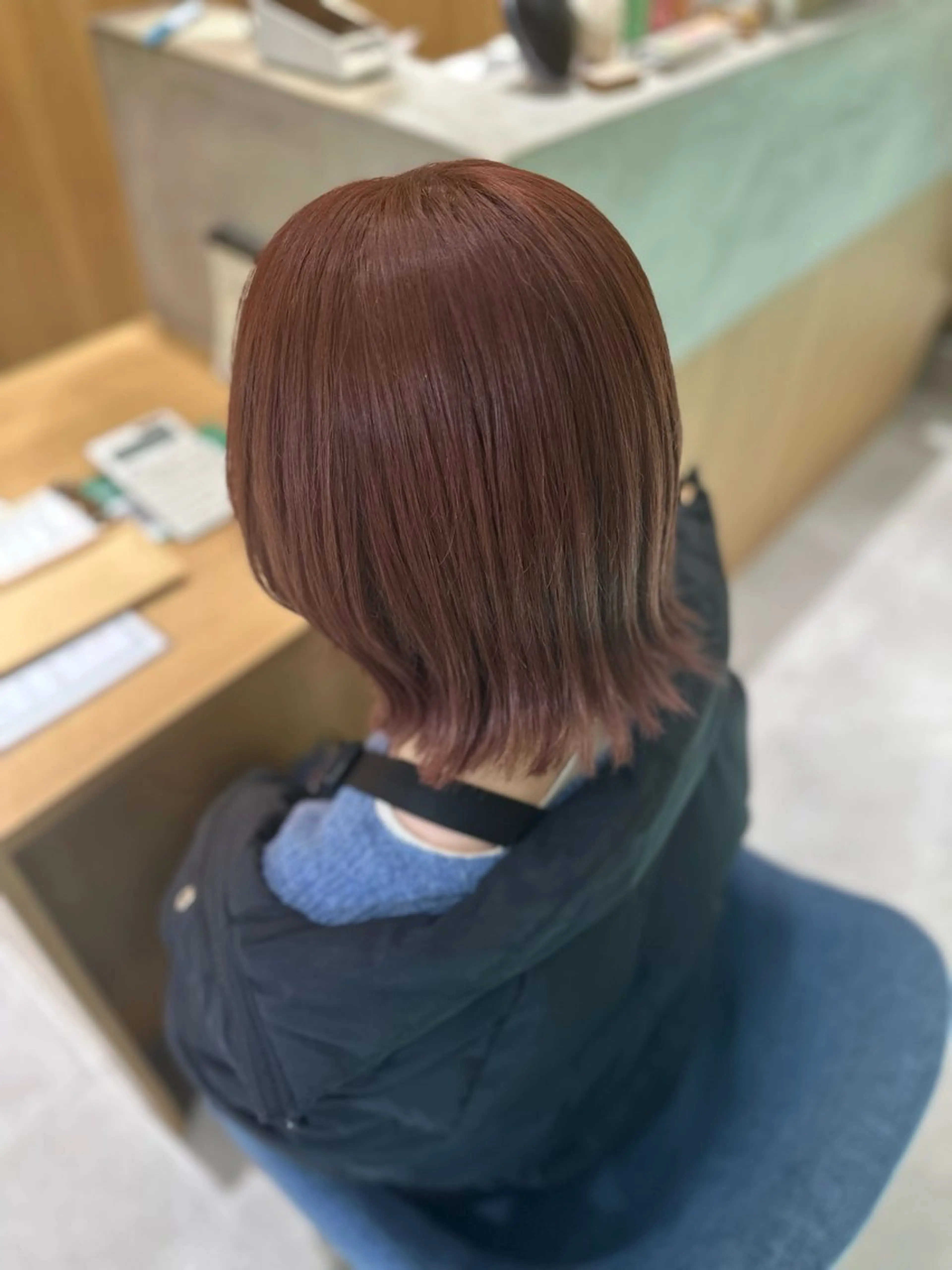 ミディアム カット ヘアカラー AVANCE泉大津店 加茂瑞希のヘアスタイル