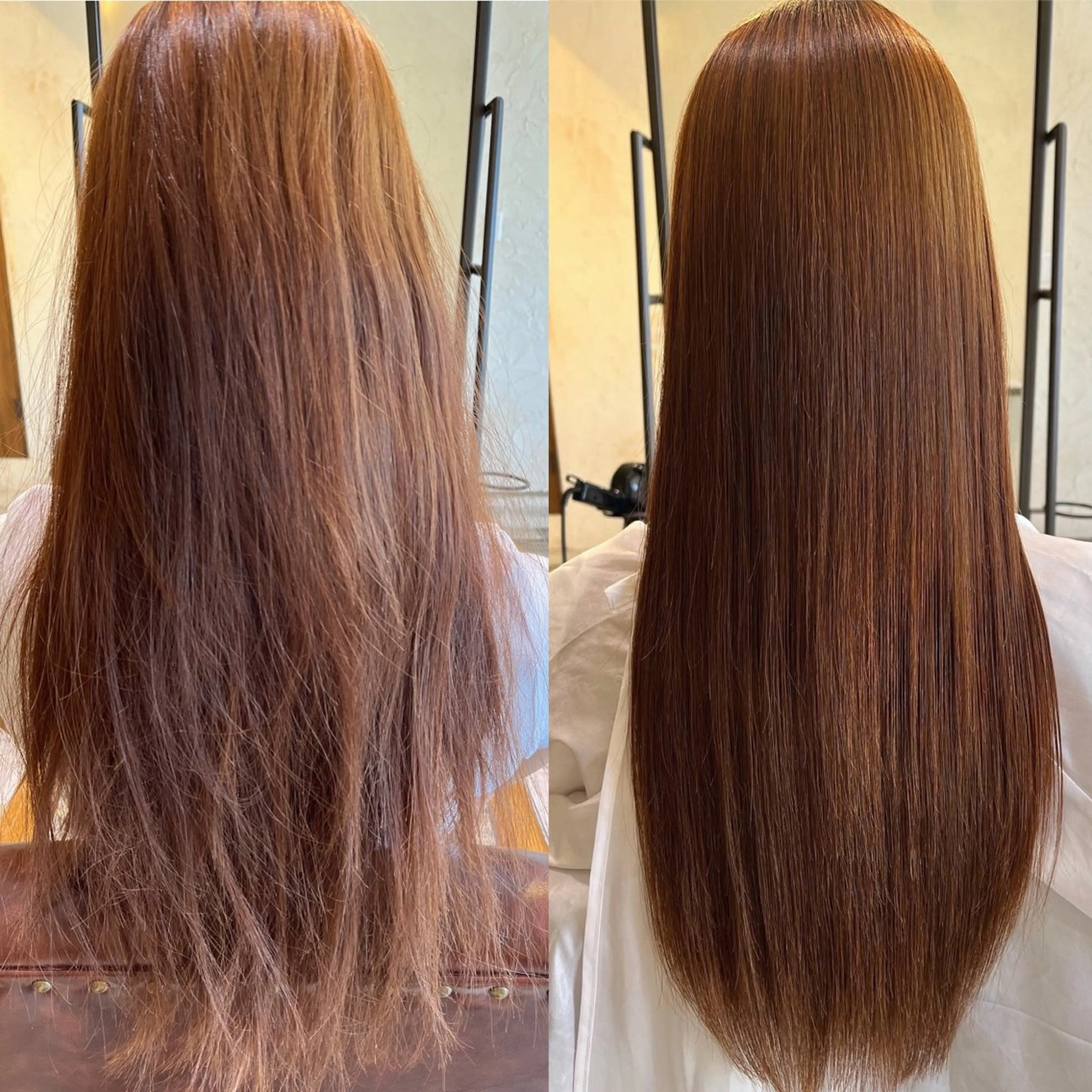 セミロング パーマ カット 縮毛矯正 上新庄NO1髪質改善 See.店長深田強のヘアスタイル