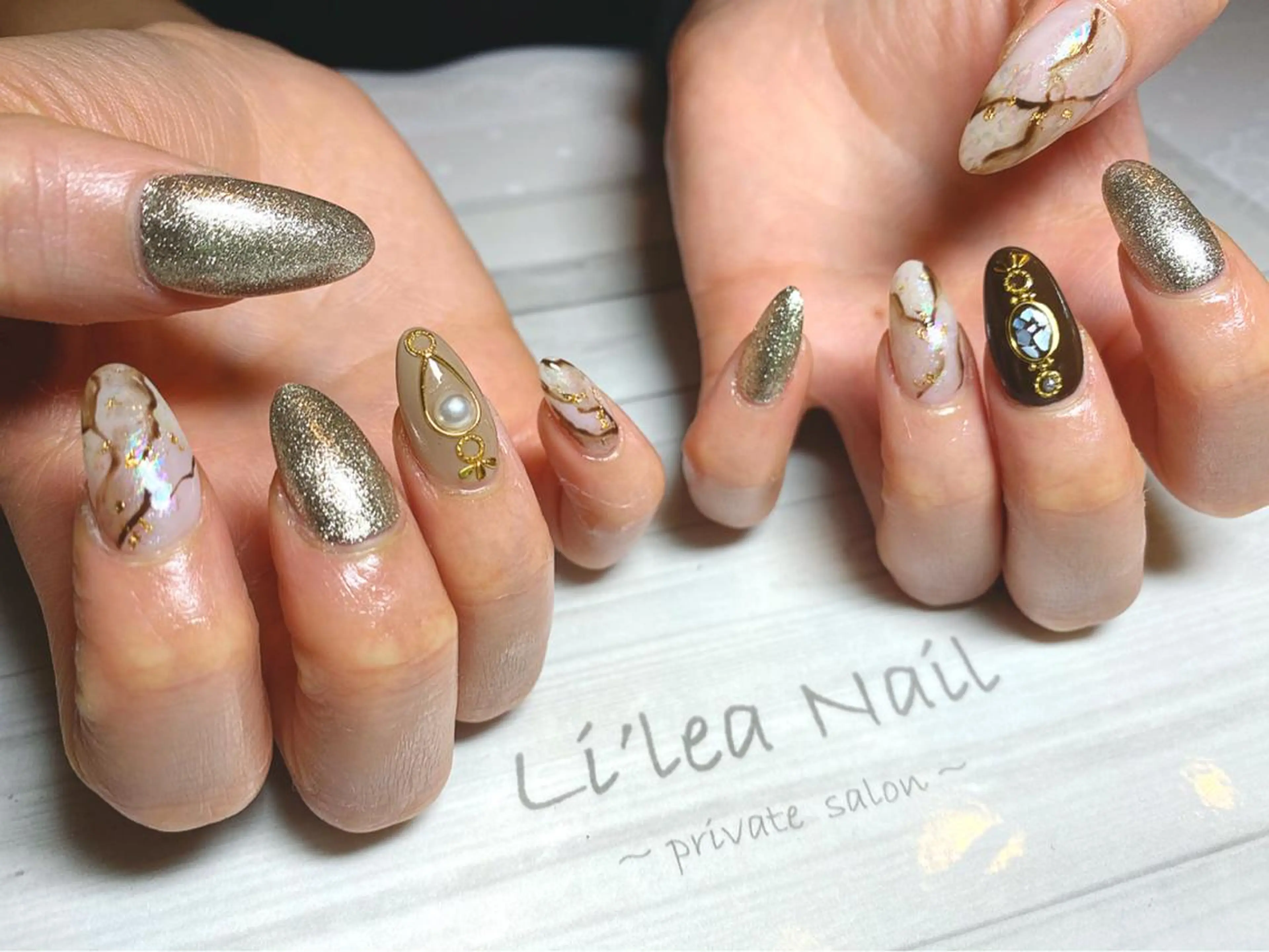 ネイル Li'leaNail AINAのネイルデザイン