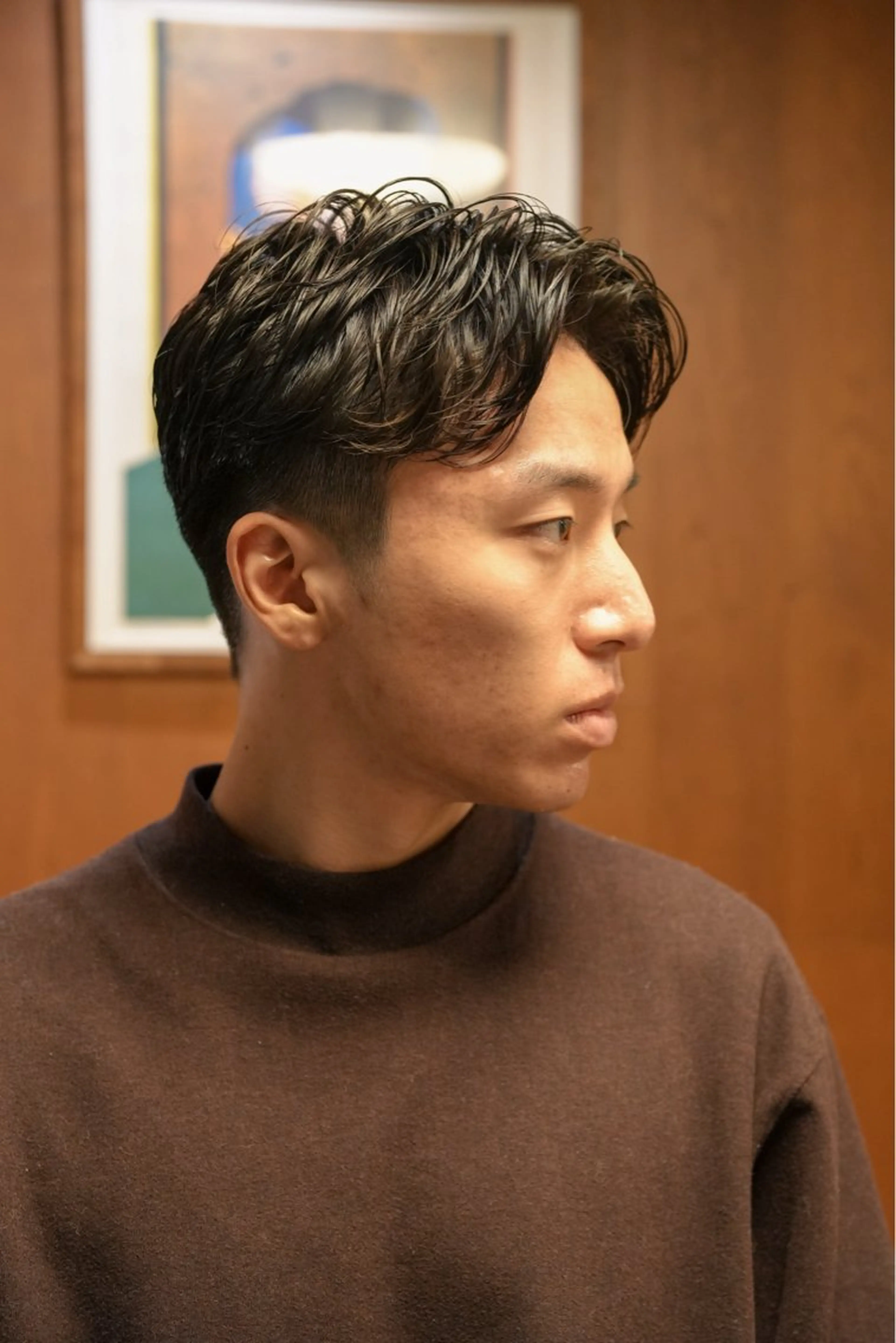 メンズ メンズパーマ いしだ りょうのヘアスタイル