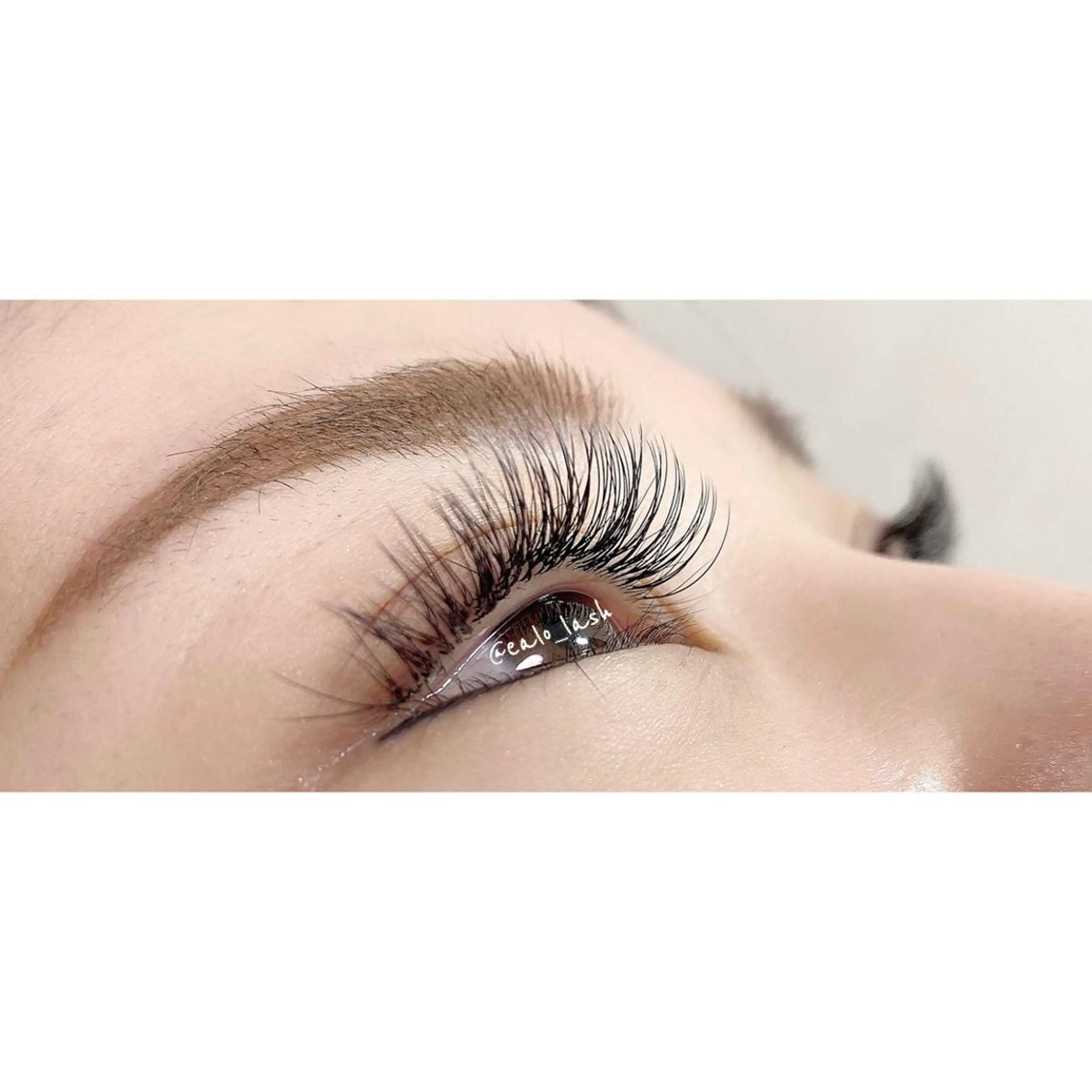 マツエク・マツパ フラットラッシュ マツエク Ealo押上 Erieのマツエク・マツパデザイン