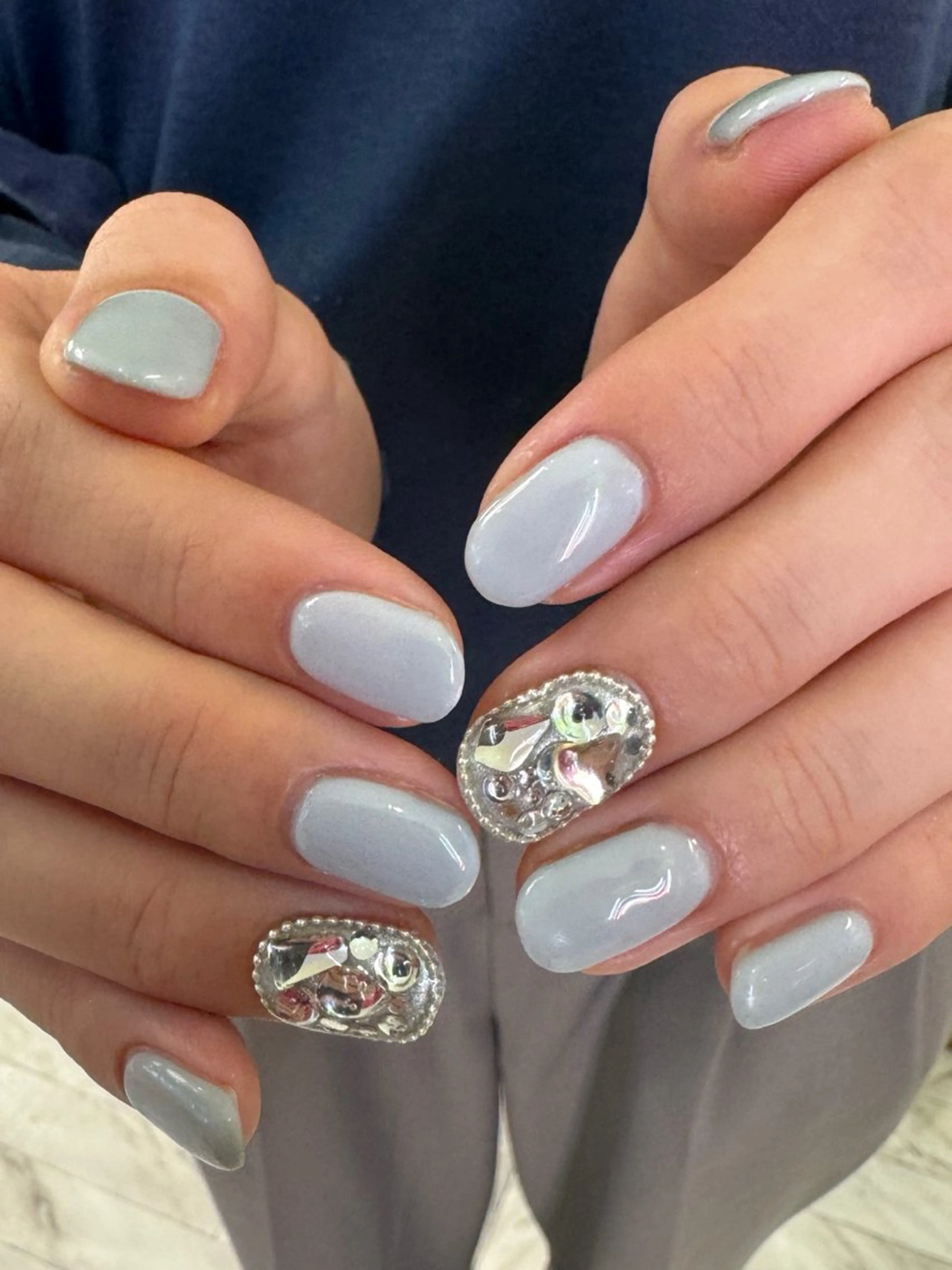 ネイル ハンドネイル カンナ【Y2Kネイル /コーンロウ】のネイルデザイン