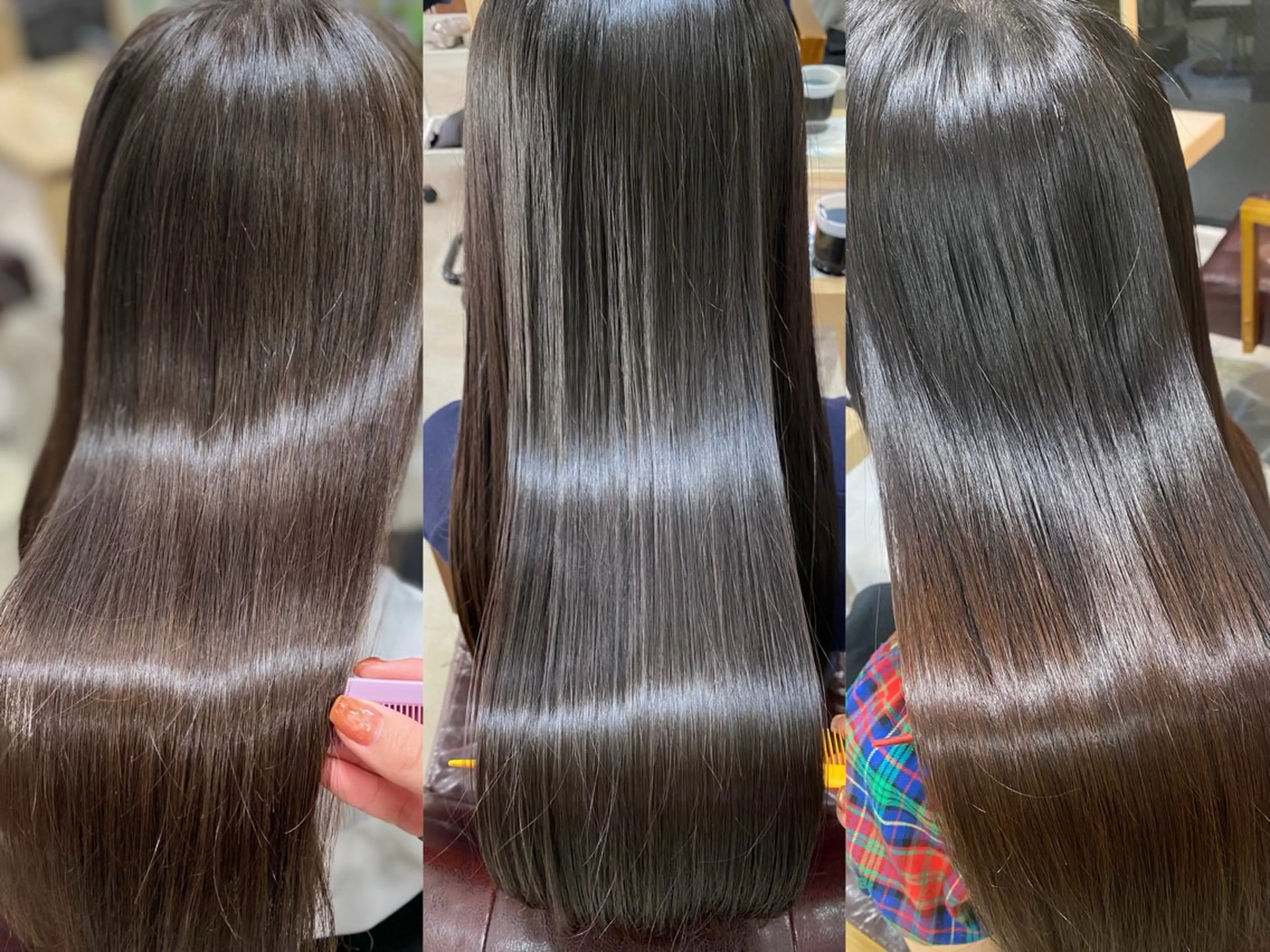 ロング 縮毛矯正 トリートメント 🎀髪質改善🎀 Olive南森町のヘアスタイル