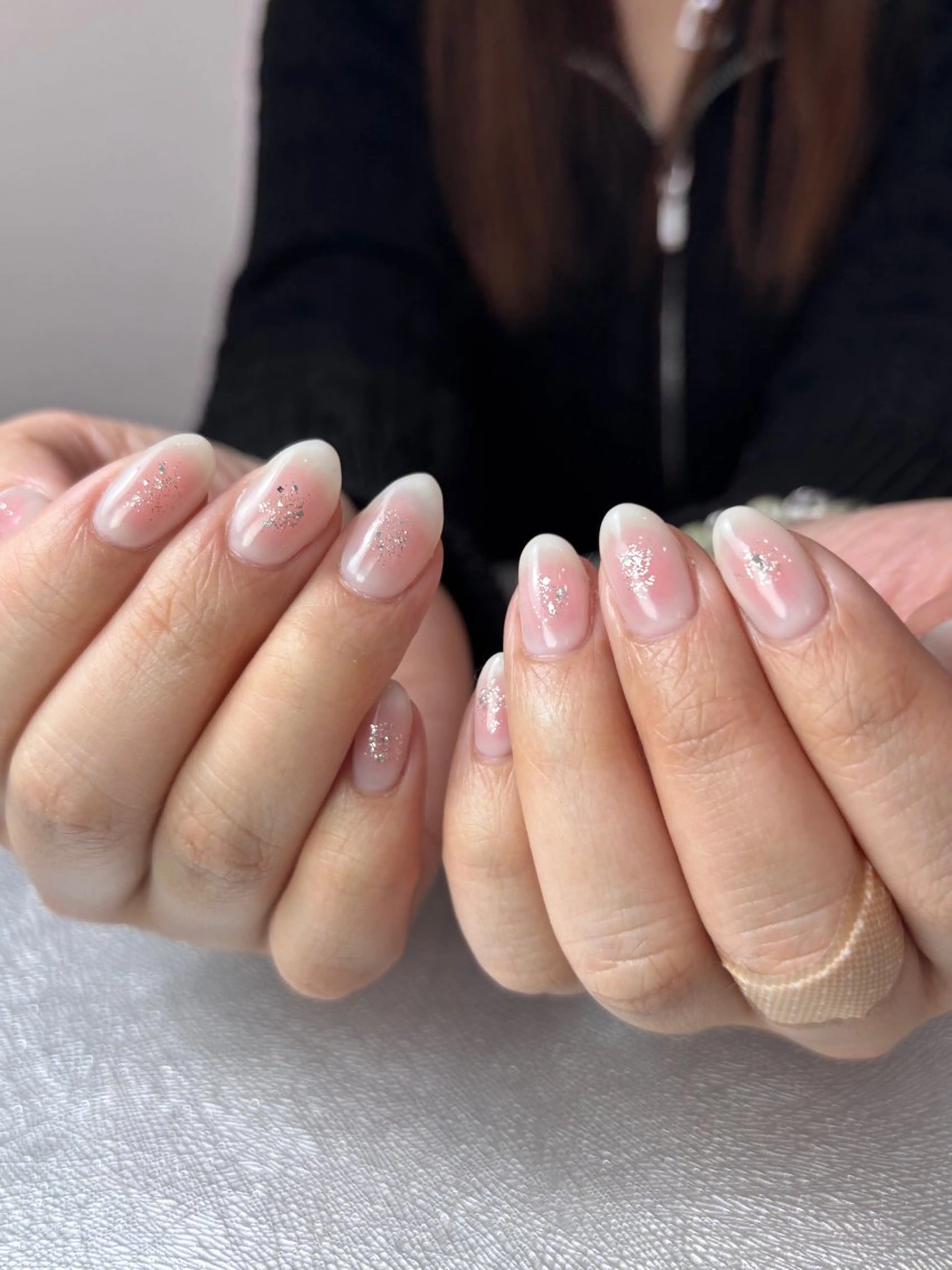 ネイル チークネイル 韓国ネイル ワンホンネイル ブライダルネイル ハンドネイル nail salon toki.のネイルデザイン