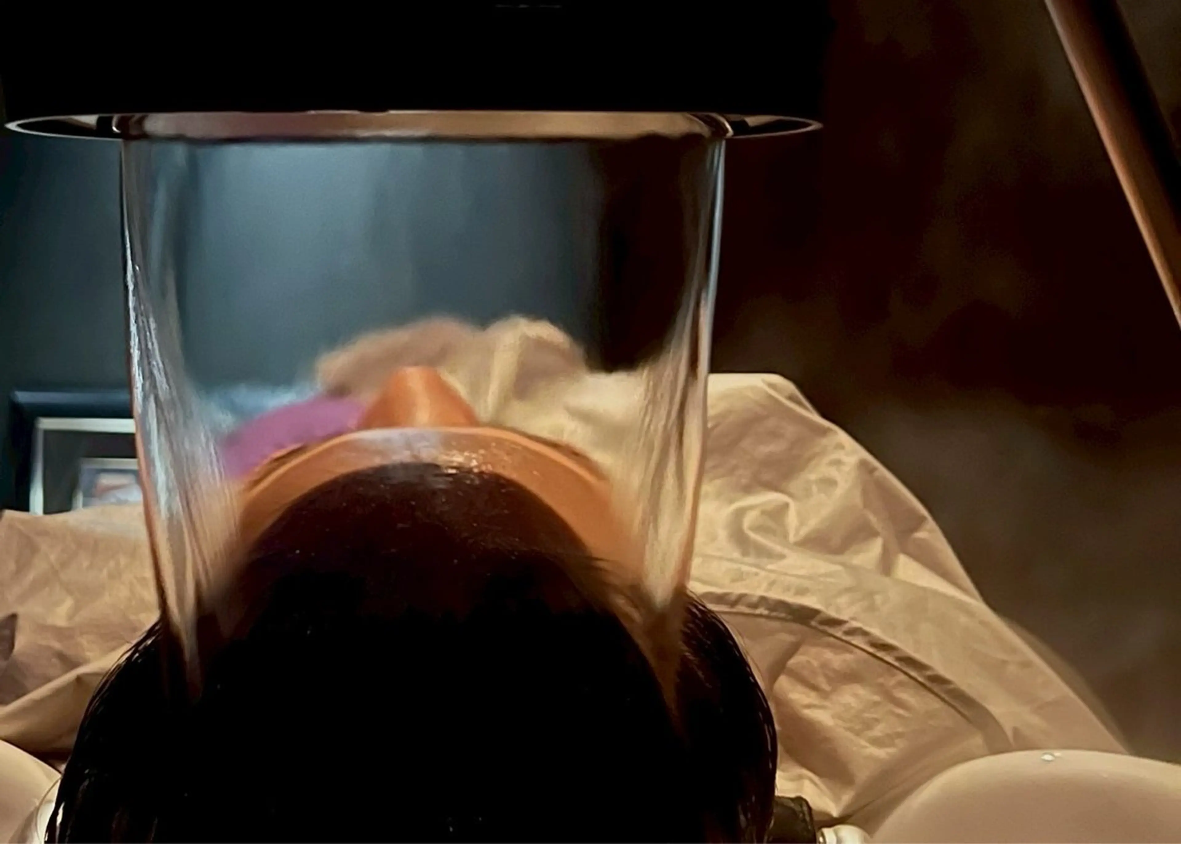 頭浸浴ヘッドスパの写真