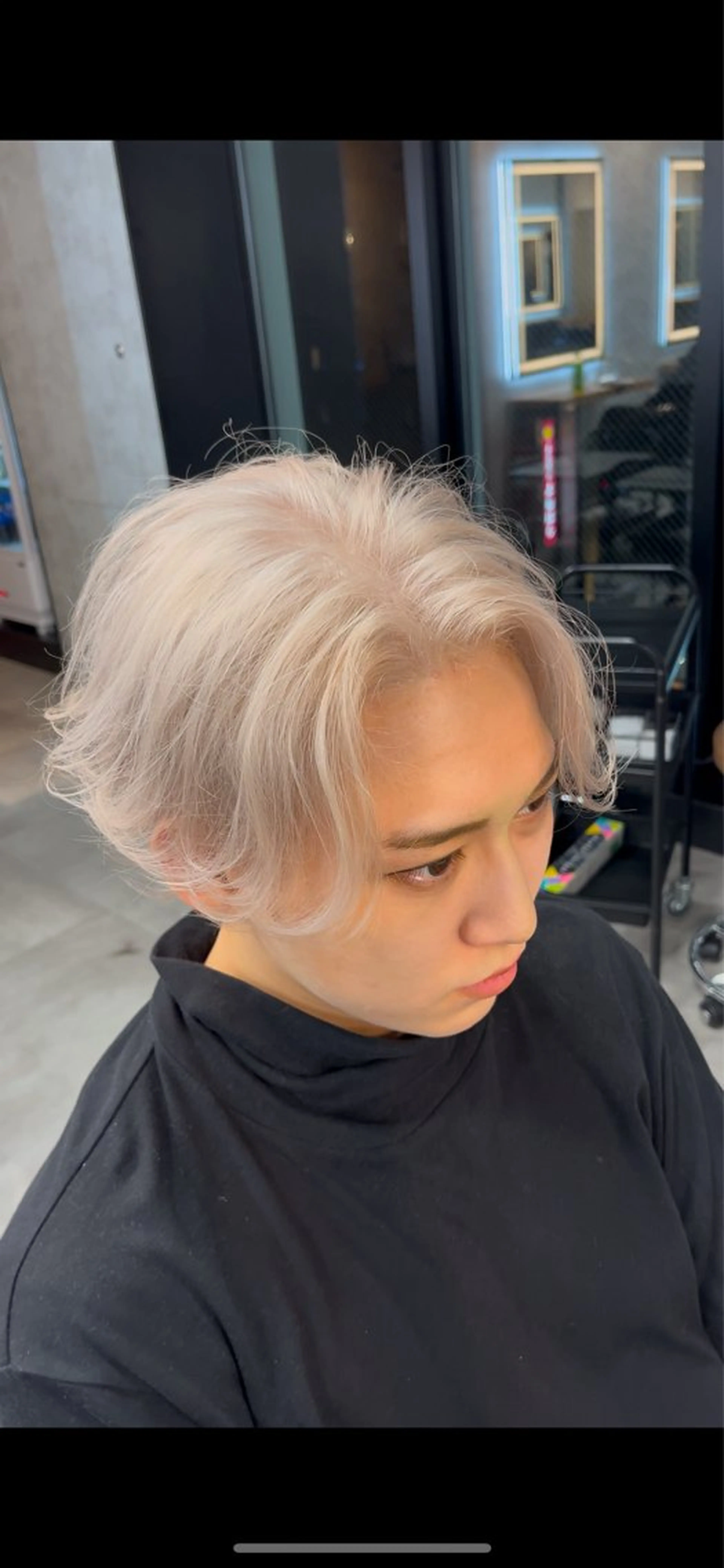 [ミニモ限定]メンズカット＋ブリーチトリプルカラー＋スタイリング込み🤓の写真