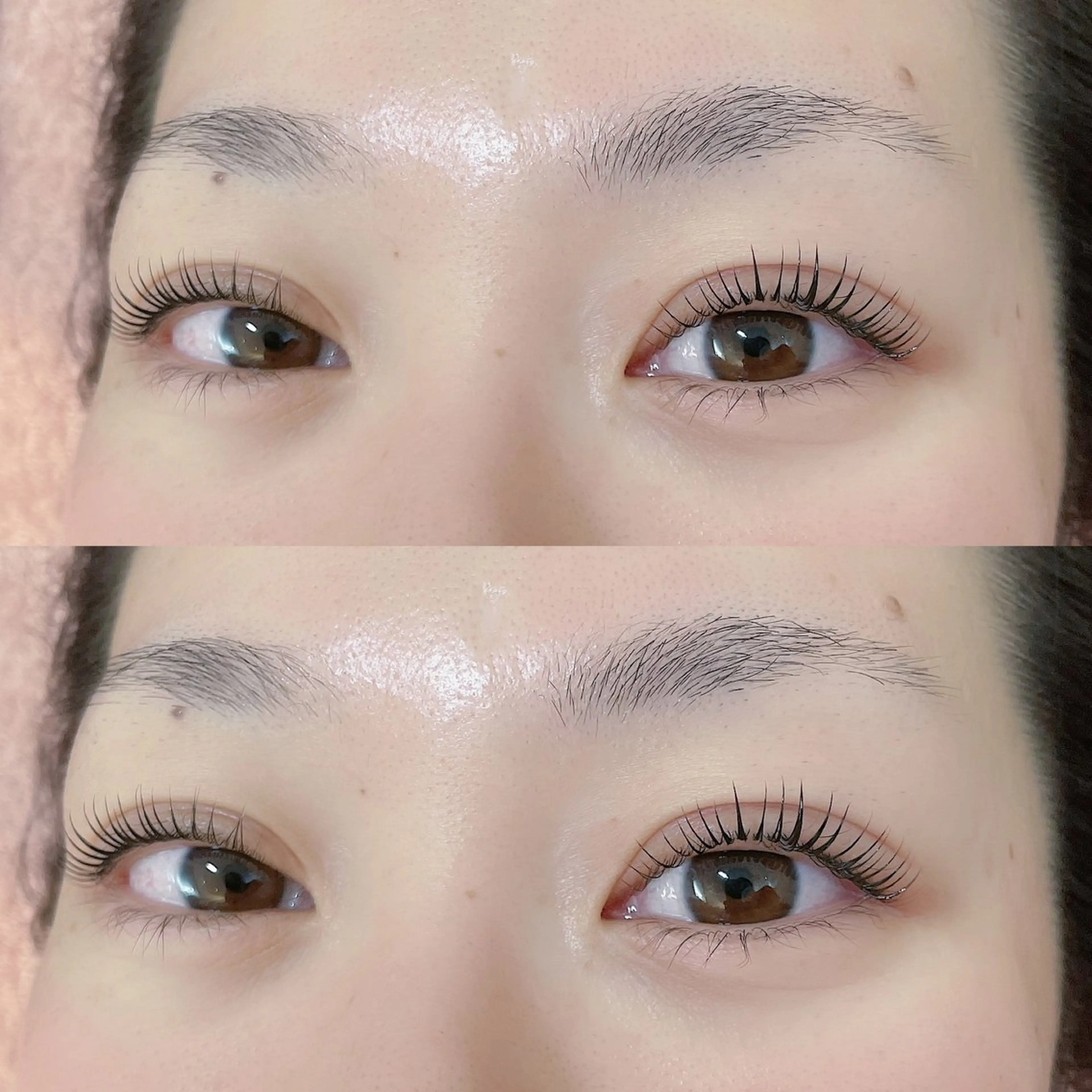 【まつ毛パーマ上下】【SISアイラッシュセット使用】の写真