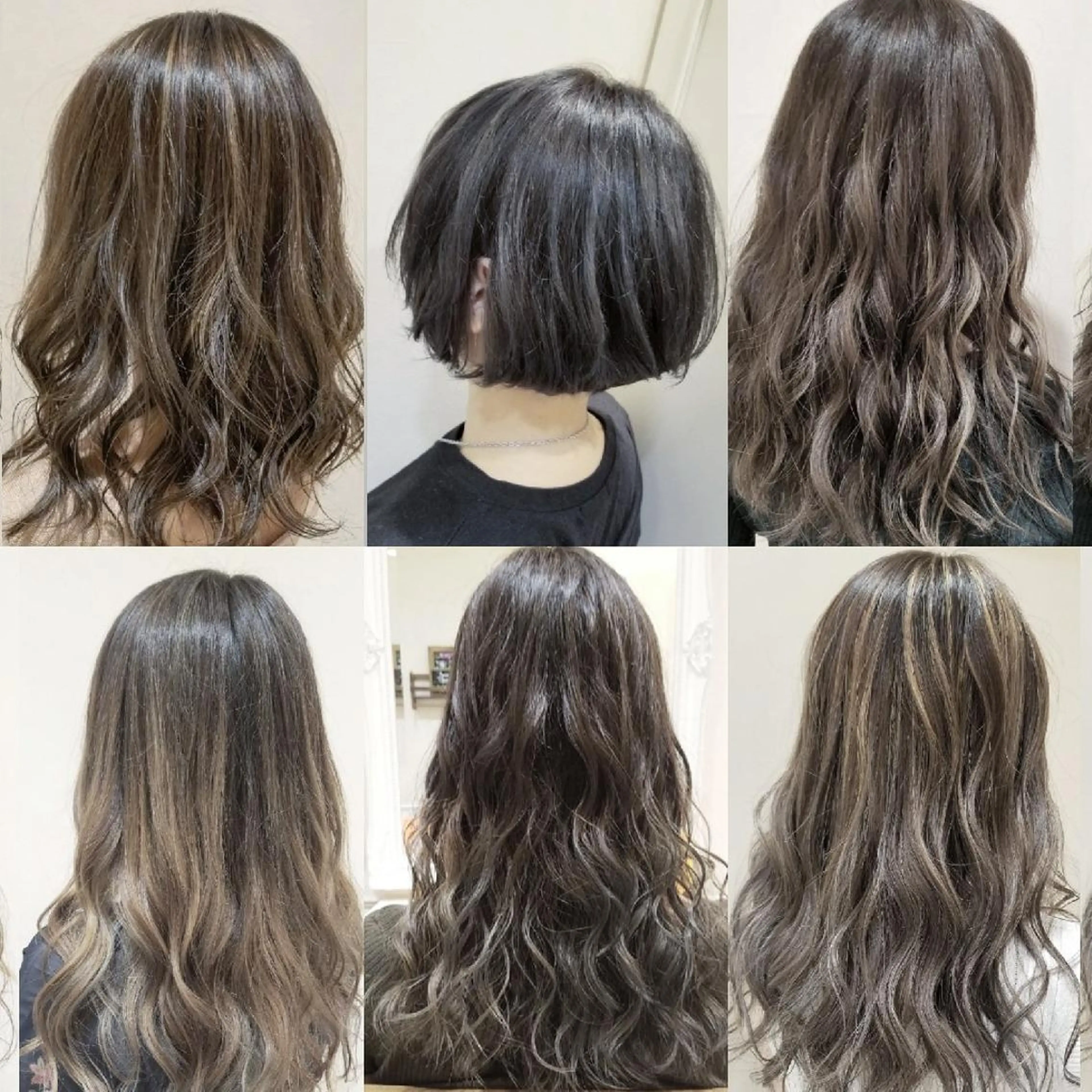 ロング カラー バレイヤージュ グラデーションカラー ハイライトカラー 外国人風カラー ハイライト ブリーチ・ハイトーン 特化🎉内山のヘアスタイル