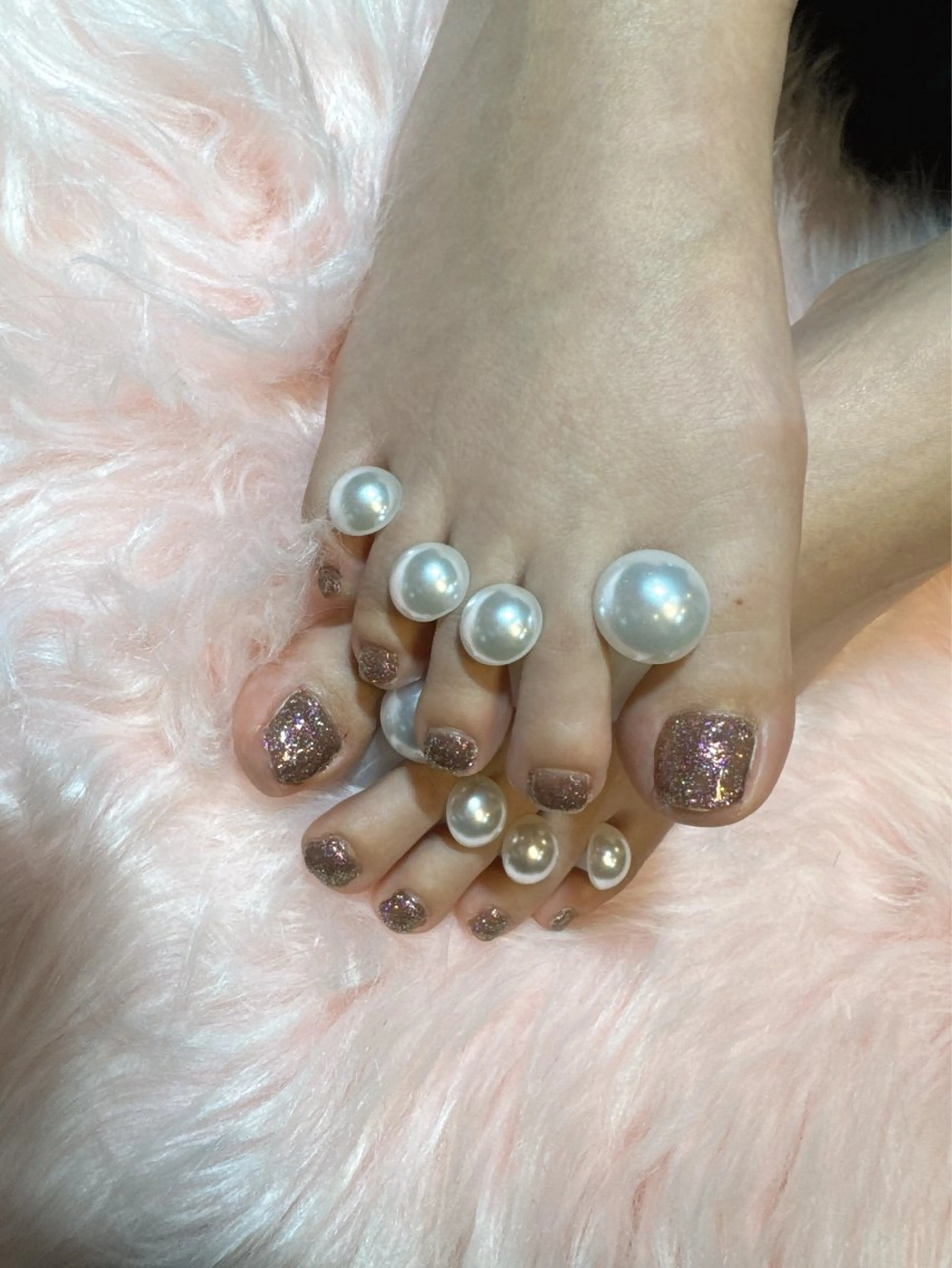 ネイル フラッシュネイル ラメ(グリッター) ワンカラーネイル クーペアセック あやののネイルデザイン