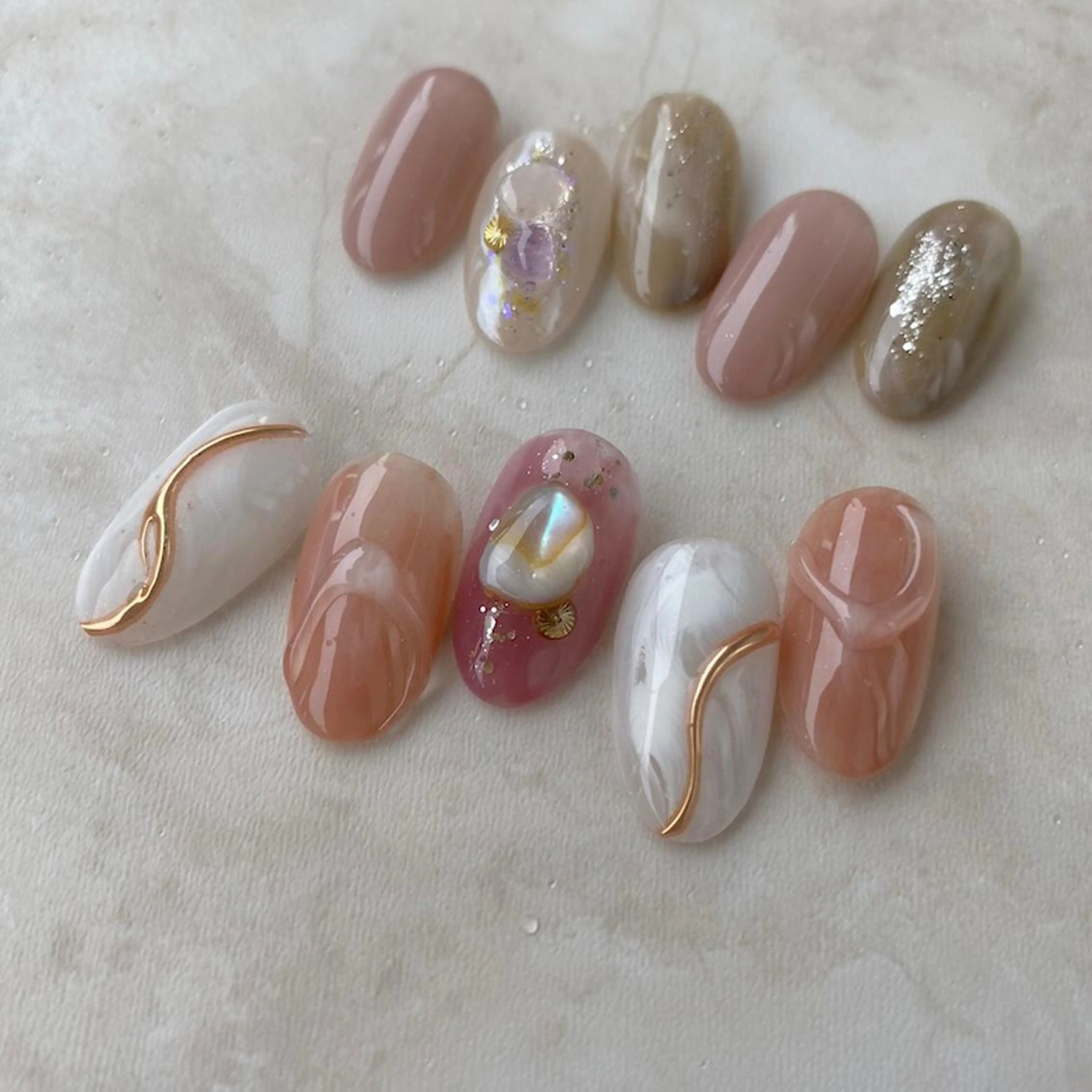 ネイル ハンドネイル Lee.nail ハルカのネイルデザイン