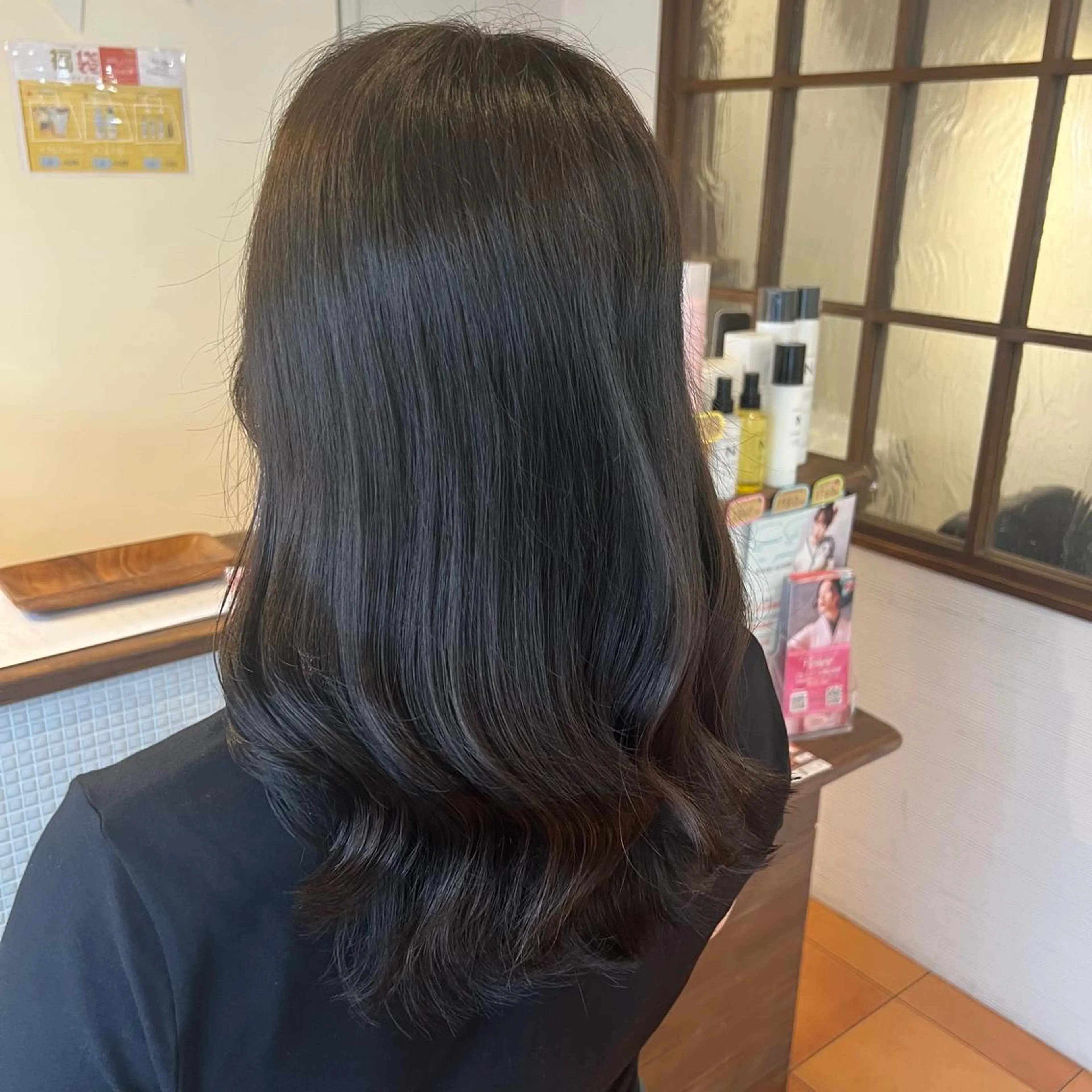 セミロング カラー 平井/レイヤーカット /ハッシュカット🩰のヘアスタイル