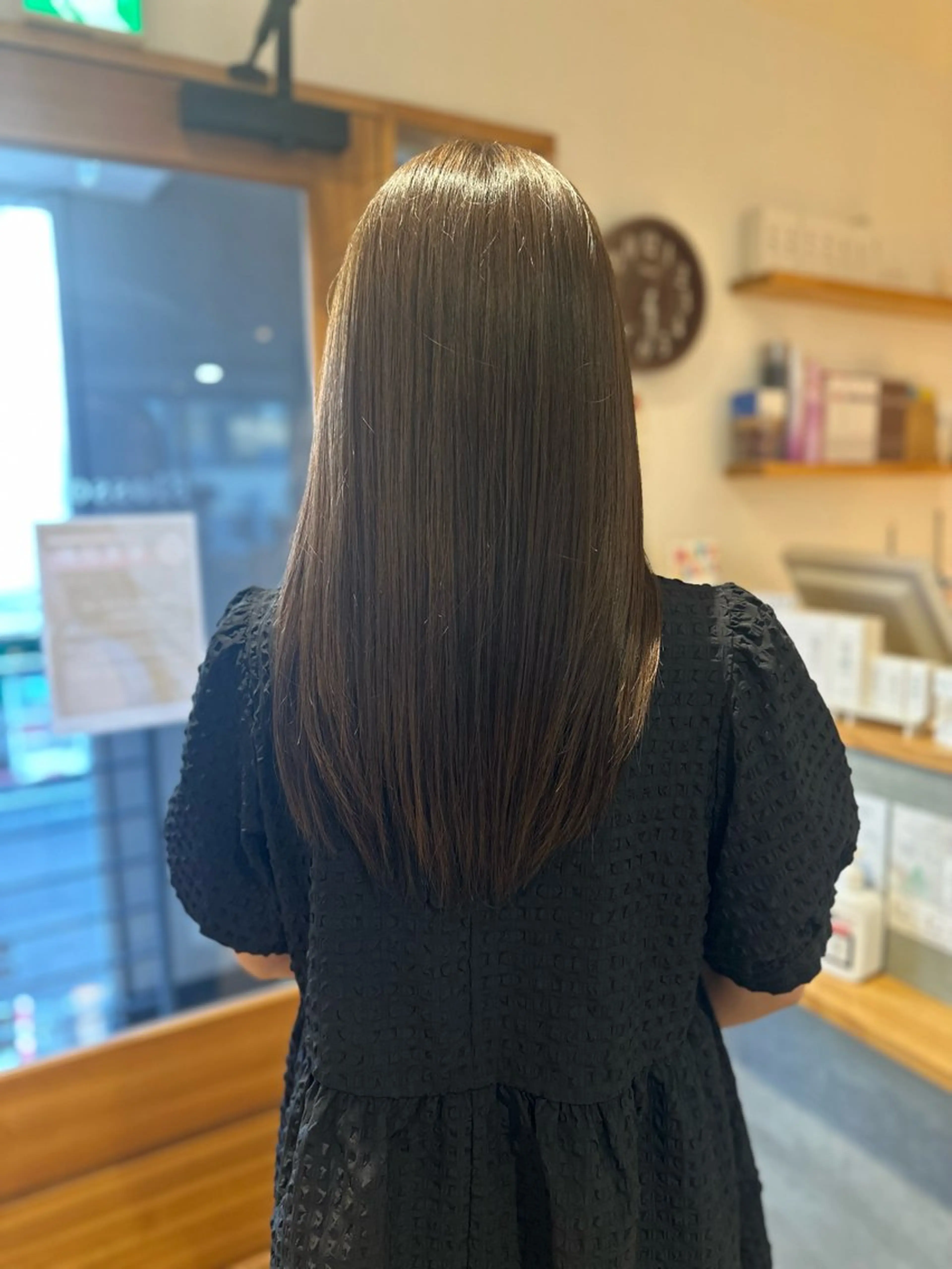 ロング ヘアカラー トリートメント S. Okuboのヘアスタイル