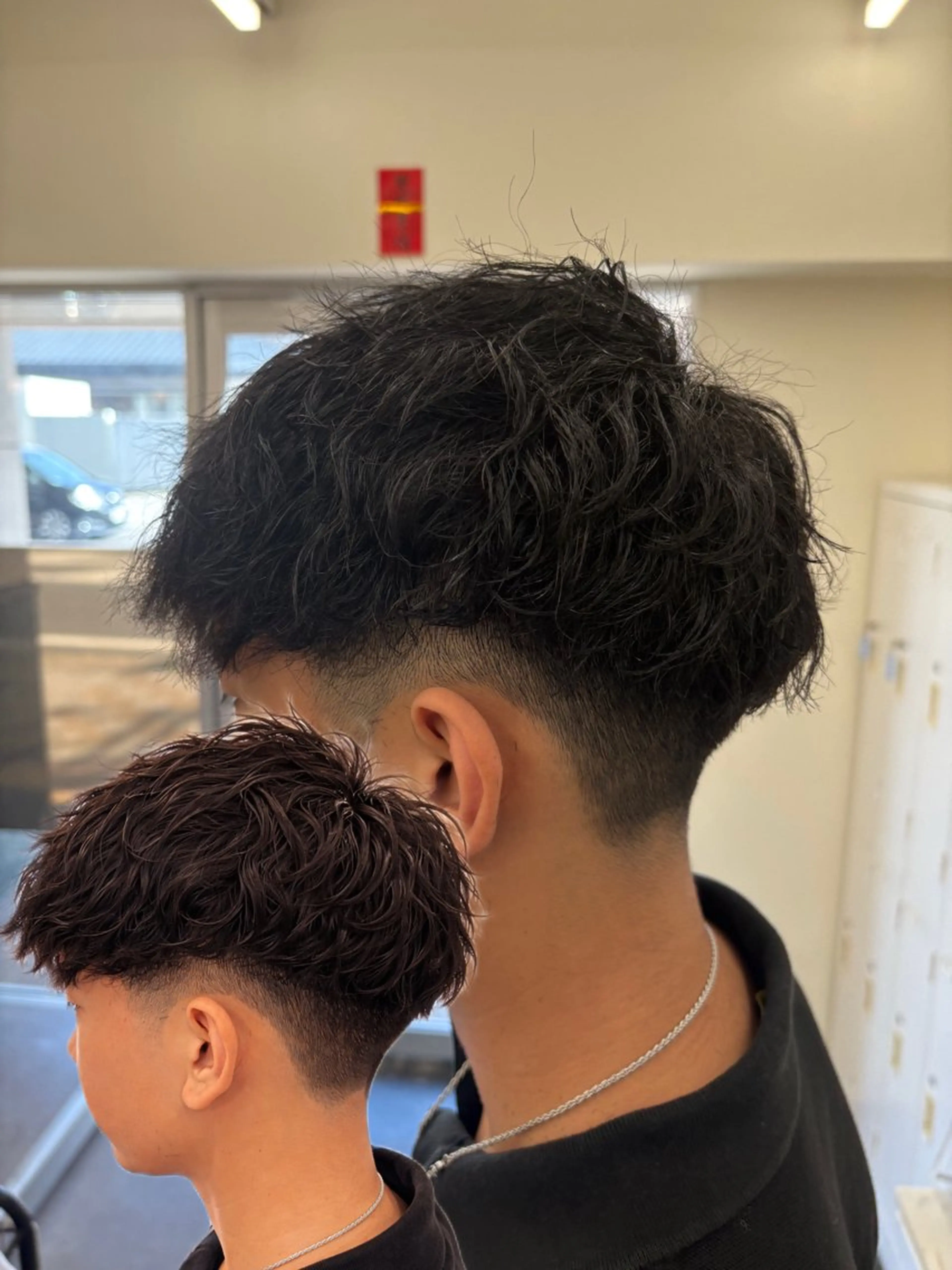 パーマ メンズ パーマ 西澤 綺羅のヘアスタイル