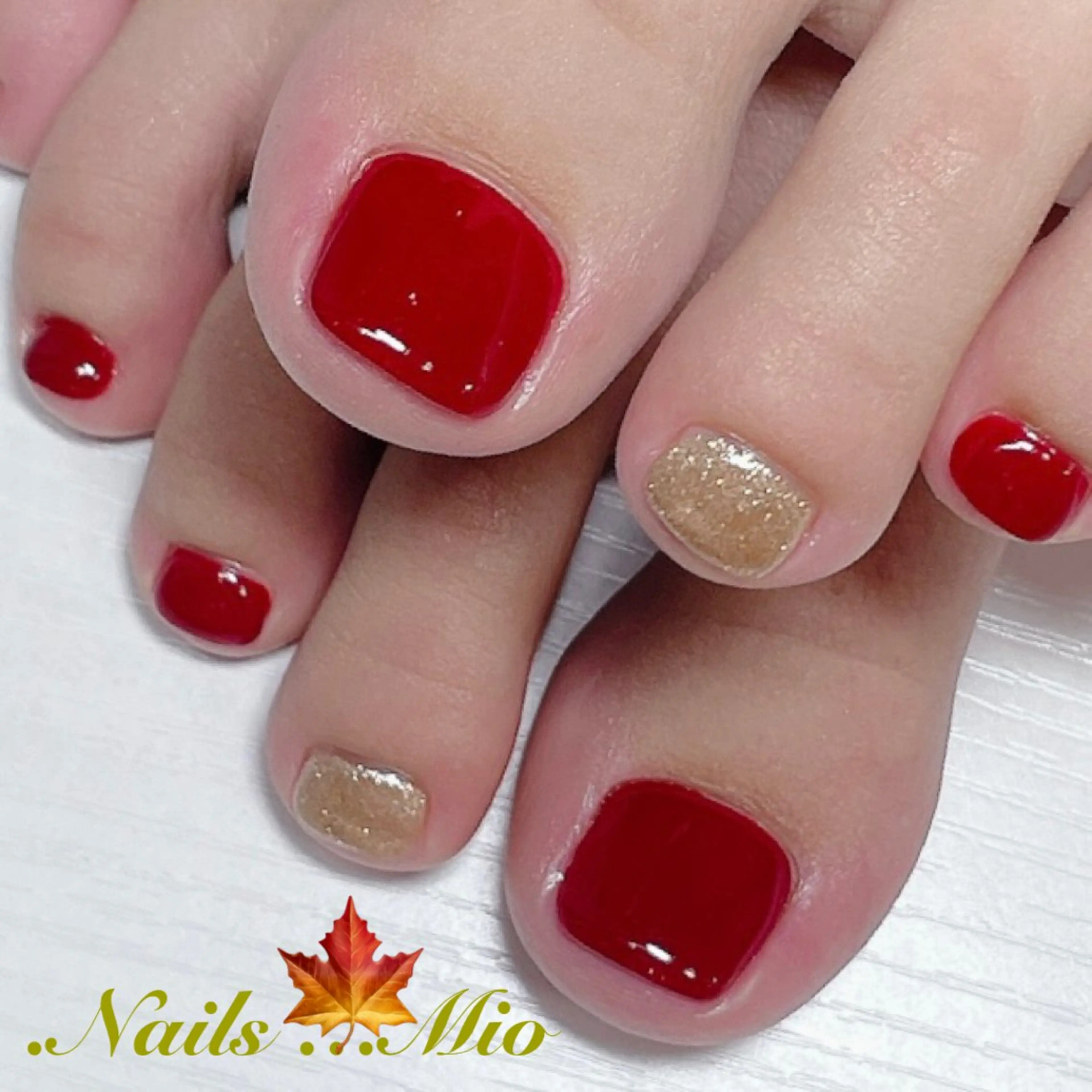 ネイル フットネイル .Nails Mio 赤羽西ネイルサロンのネイルデザイン