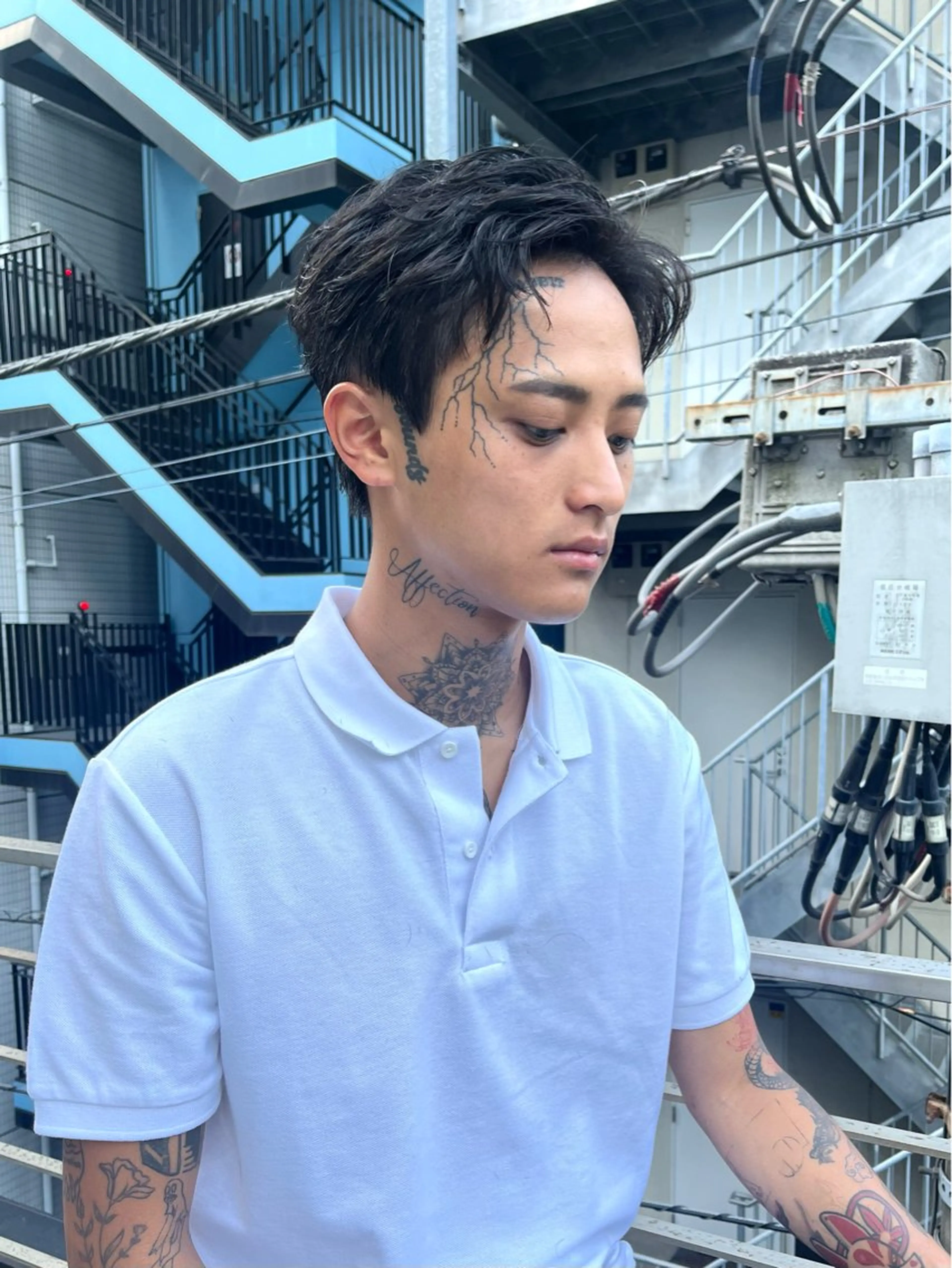 ショート カラー パーマ ヘアアレンジ メンズ ヘアカラー トリートメント 💎髪質改善特化💎 RUITOのヘアスタイル