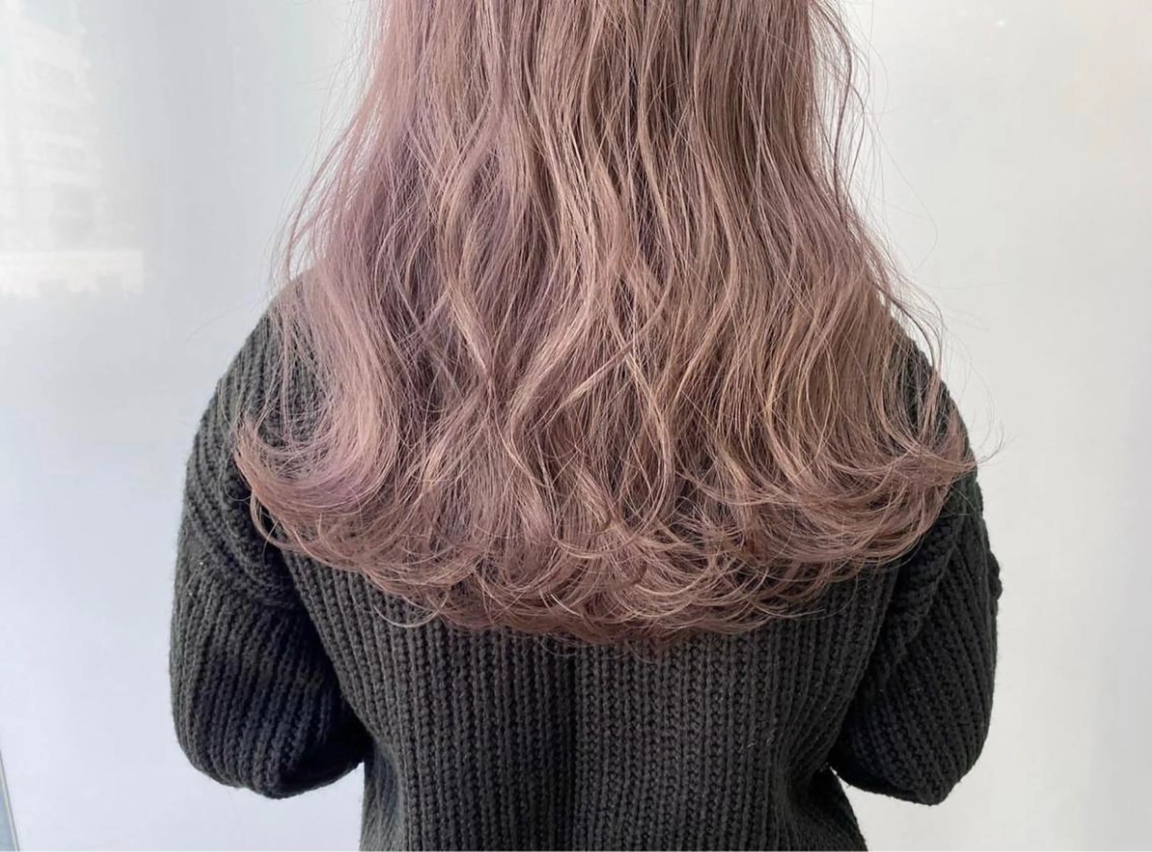 ミディアム カラー カット ヘアカラー トリートメント Pia/KIRIA /福岡美容室のヘアスタイル