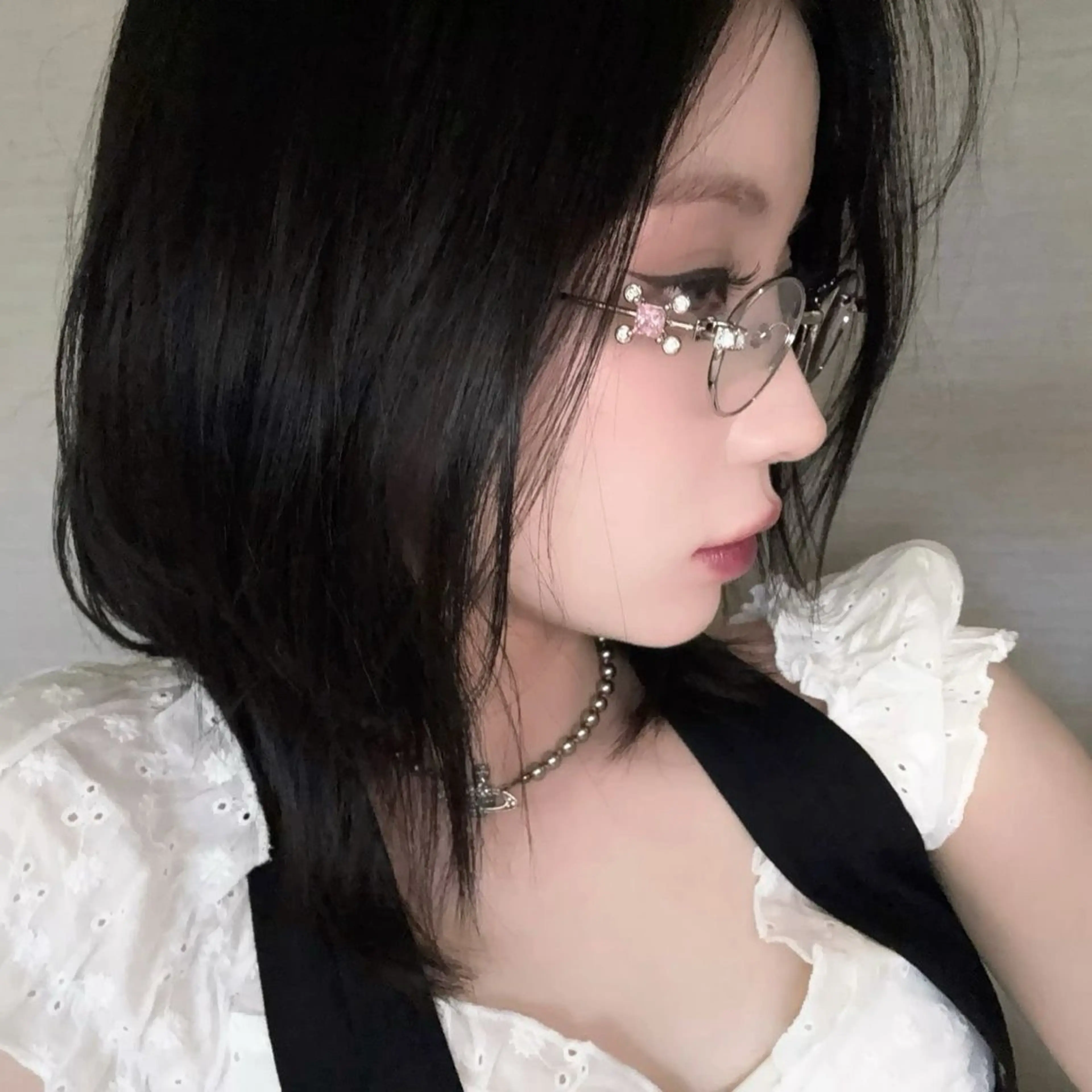 カラー ⛓ワンホンレイヤー 🥀🖤/あいりのヘアスタイル