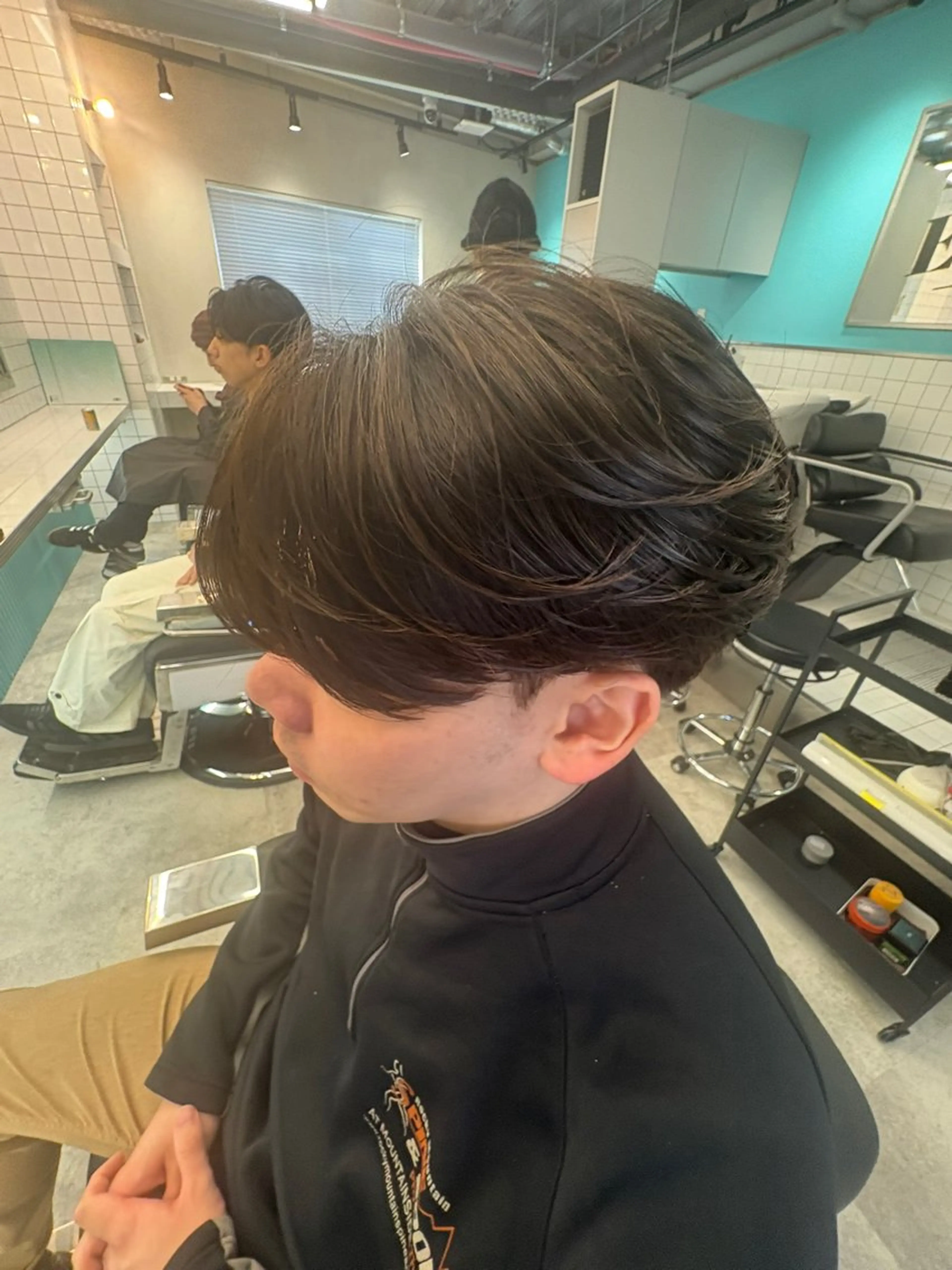 パーマ メンズ カット パーマ 👑駅近メンズサロン パーマ特化北千住👑のヘアスタイル