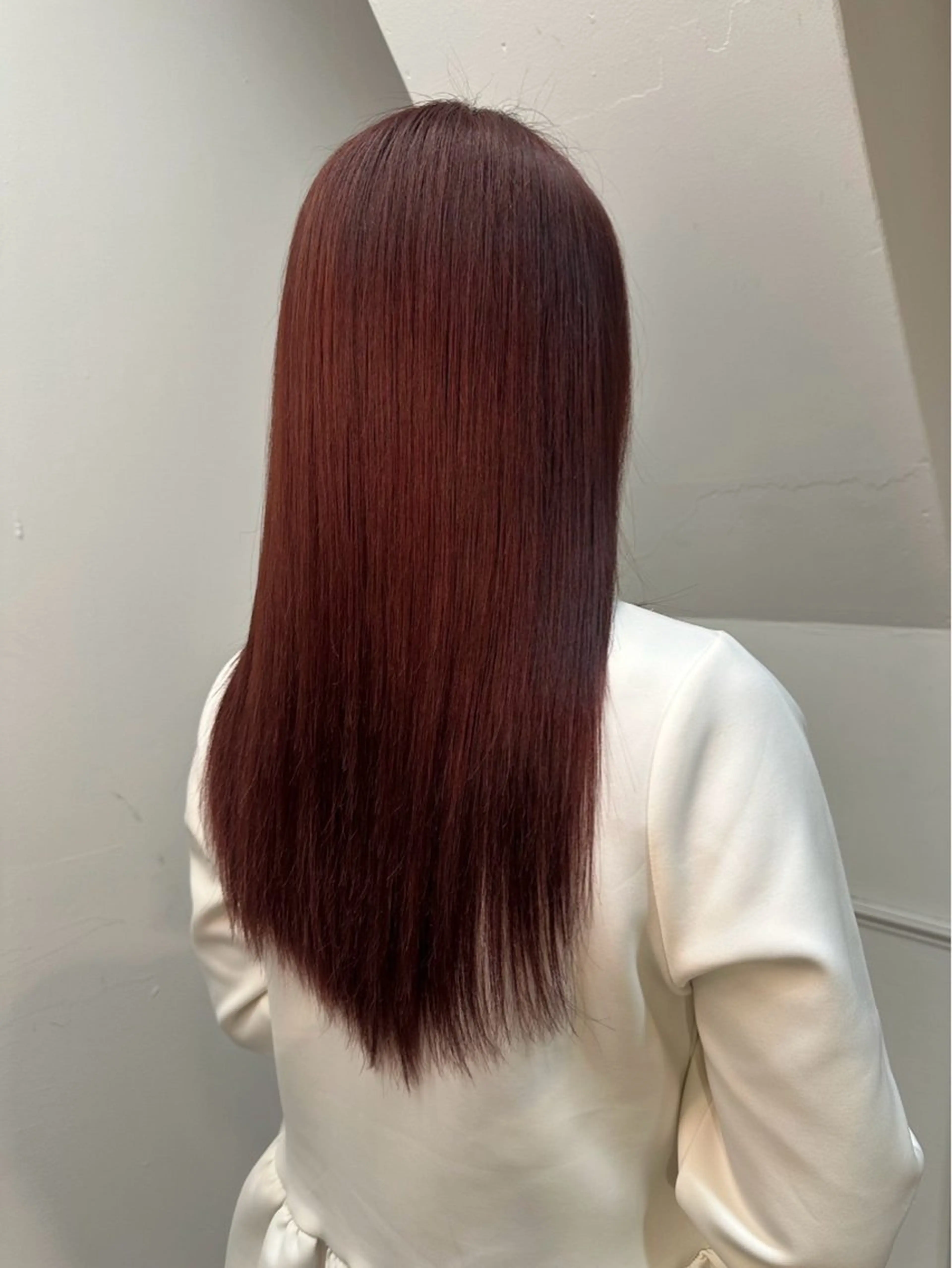 カラー ヘアカラー トリートメント 心斎橋/レイヤー/艶 カラー/Haruhiのヘアスタイル