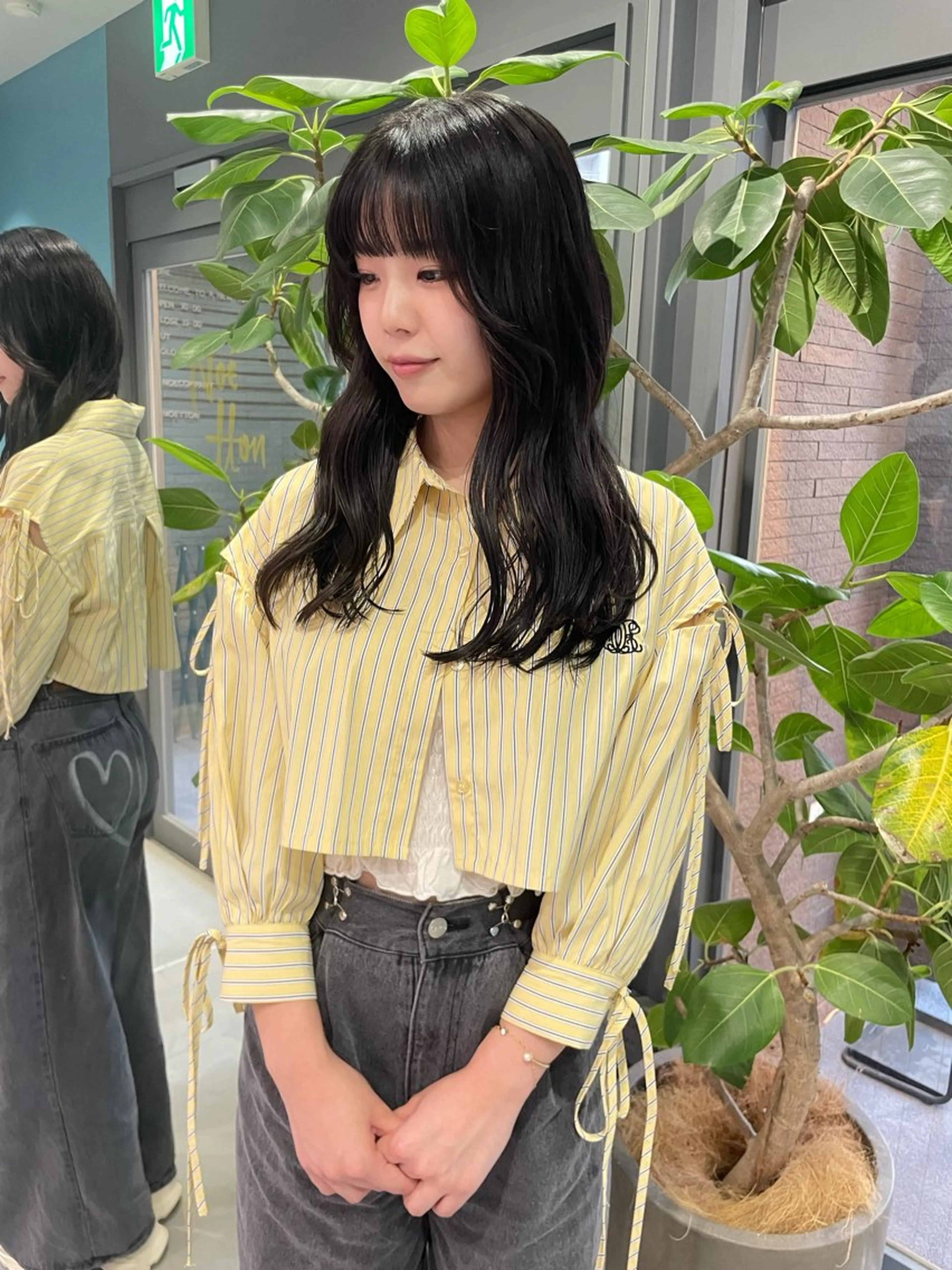 ロング 顔周りカット 髪質改善 🌟満足度No.1/ 似合わせ/AYA🌟のヘアスタイル