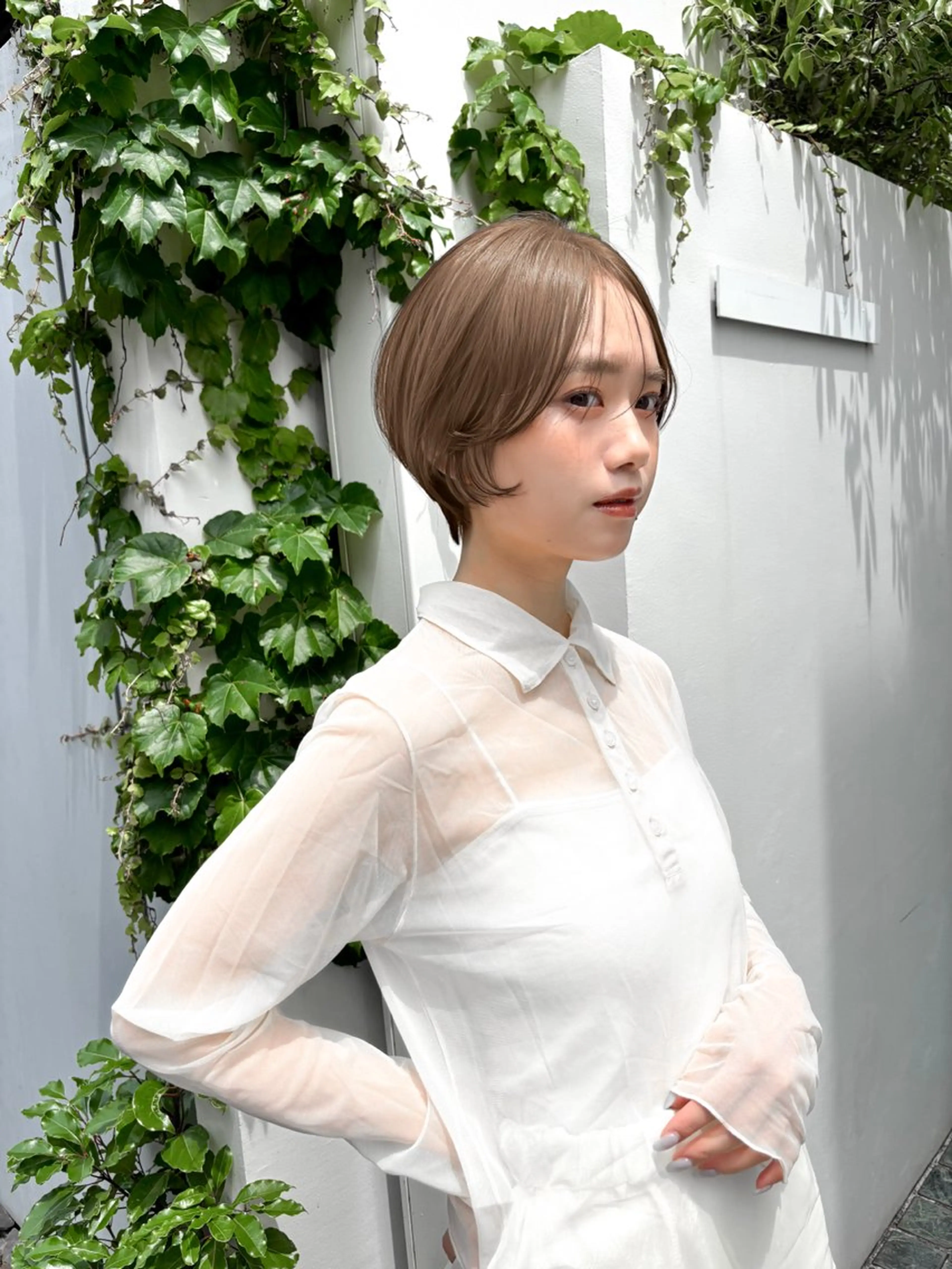 ショート 渡邊 百咲のヘアスタイル
