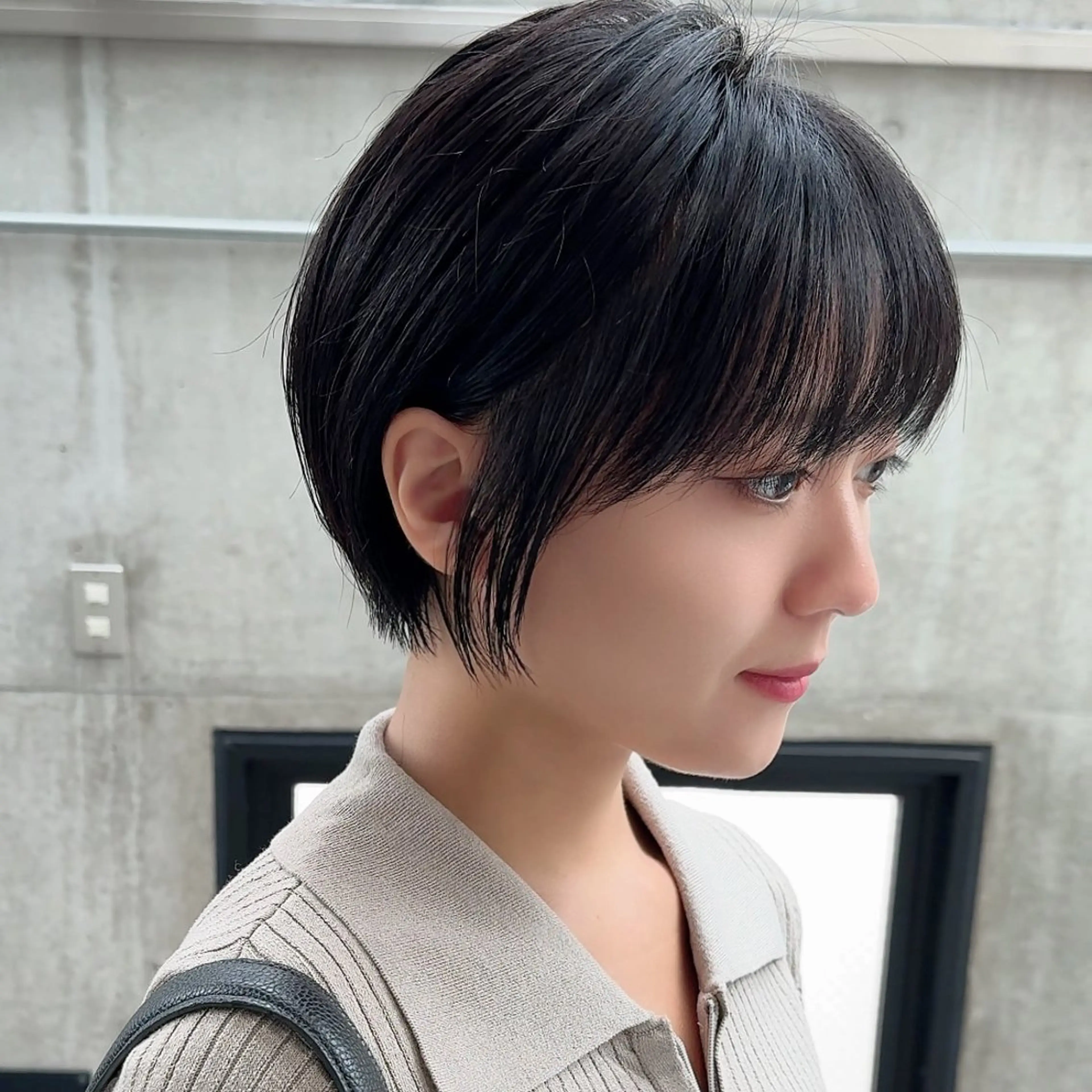 ショート カラー ショートボブ ボブ 髪質改善 似合わせカット ショートヘア 畔上 尚也のヘアスタイル