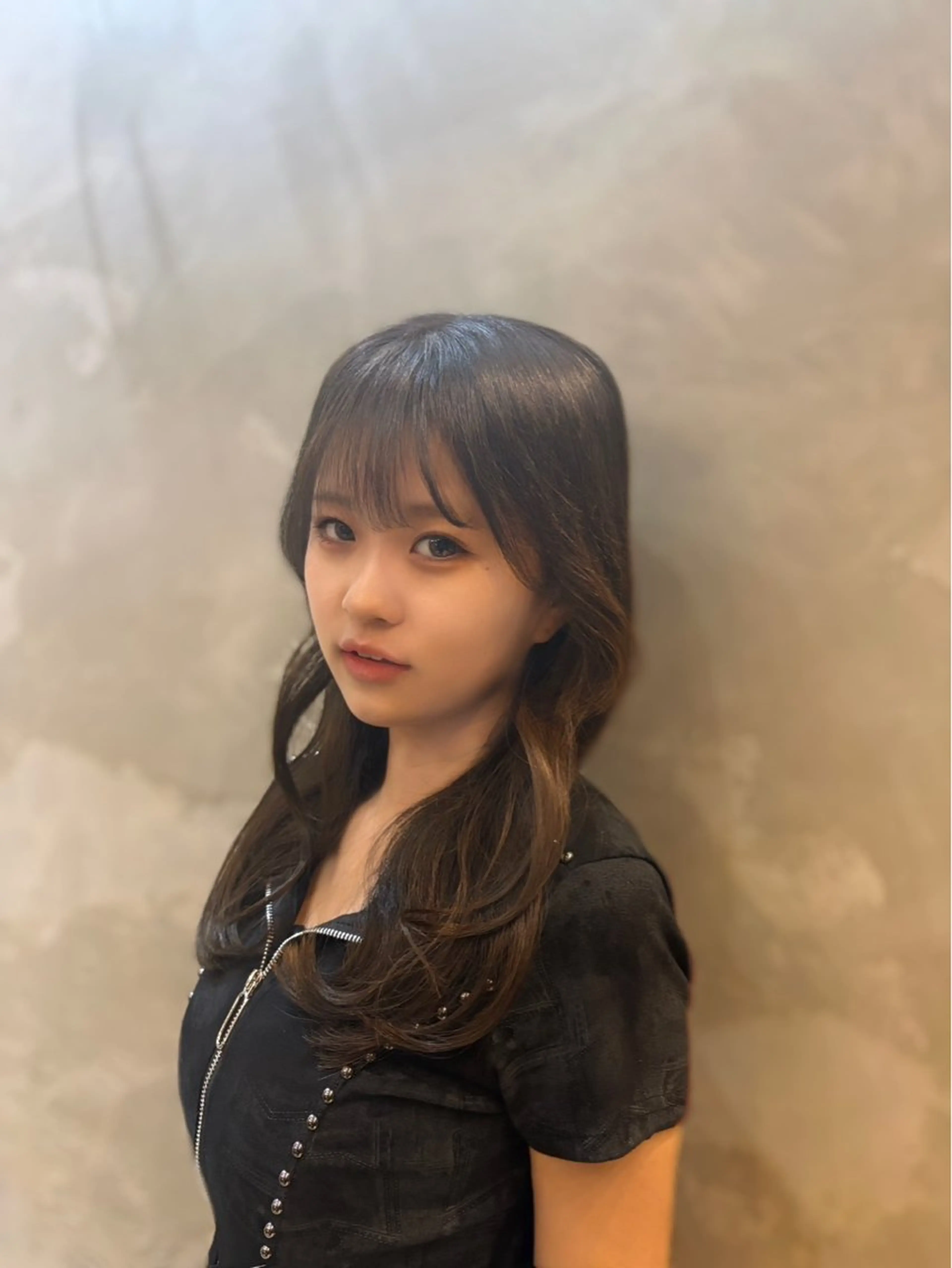 セミロング カラー ヘアアレンジ ベージュカラー ブラウンカラー チョコレートブラウン ミルクティーベージュ くびれヘア ✨渋谷美容師✂︎ 神保和佳奈のヘアスタイル