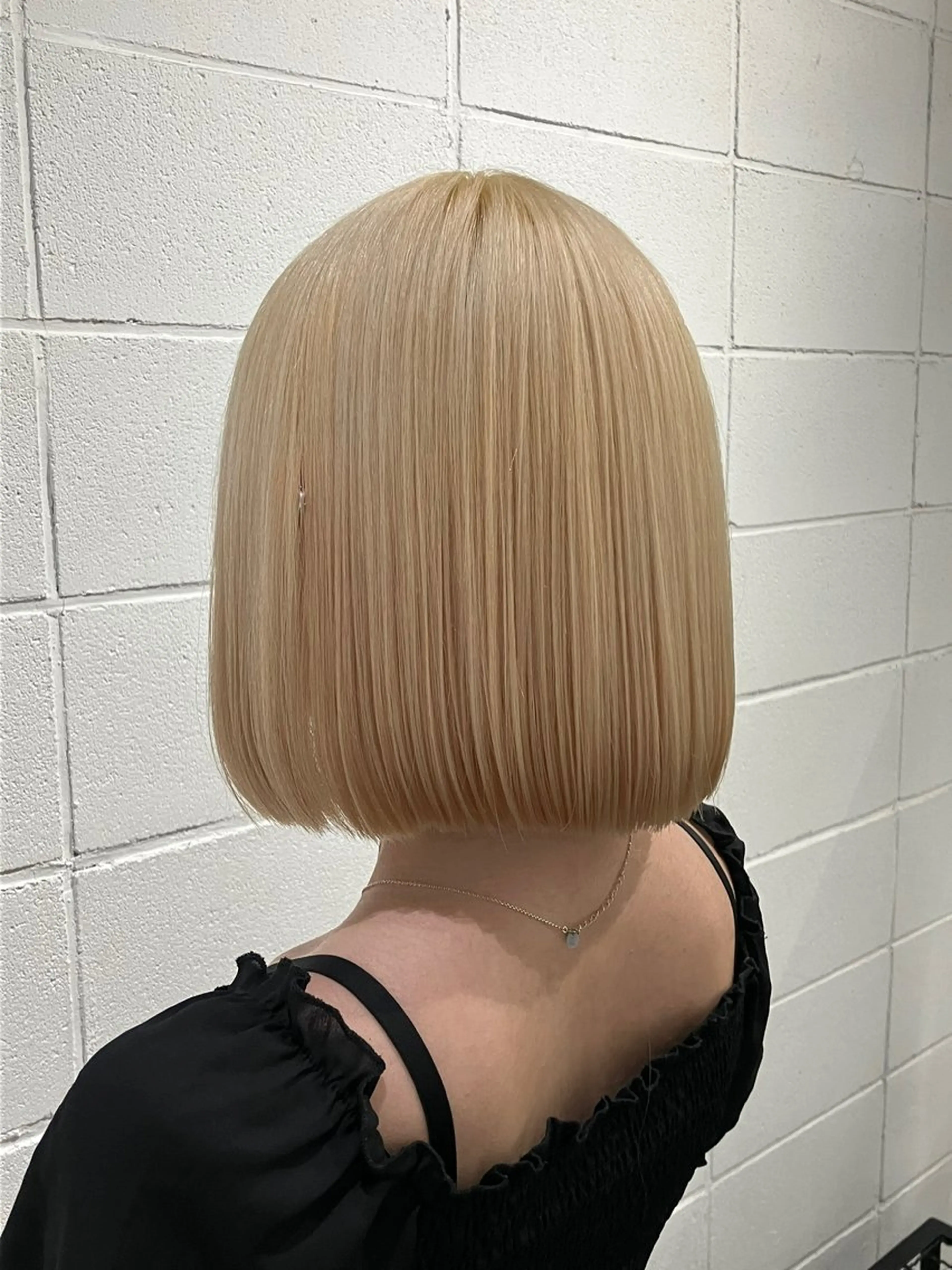 ミディアム カラー カット ヘアカラー トリートメント ryuei /原宿のヘアスタイル