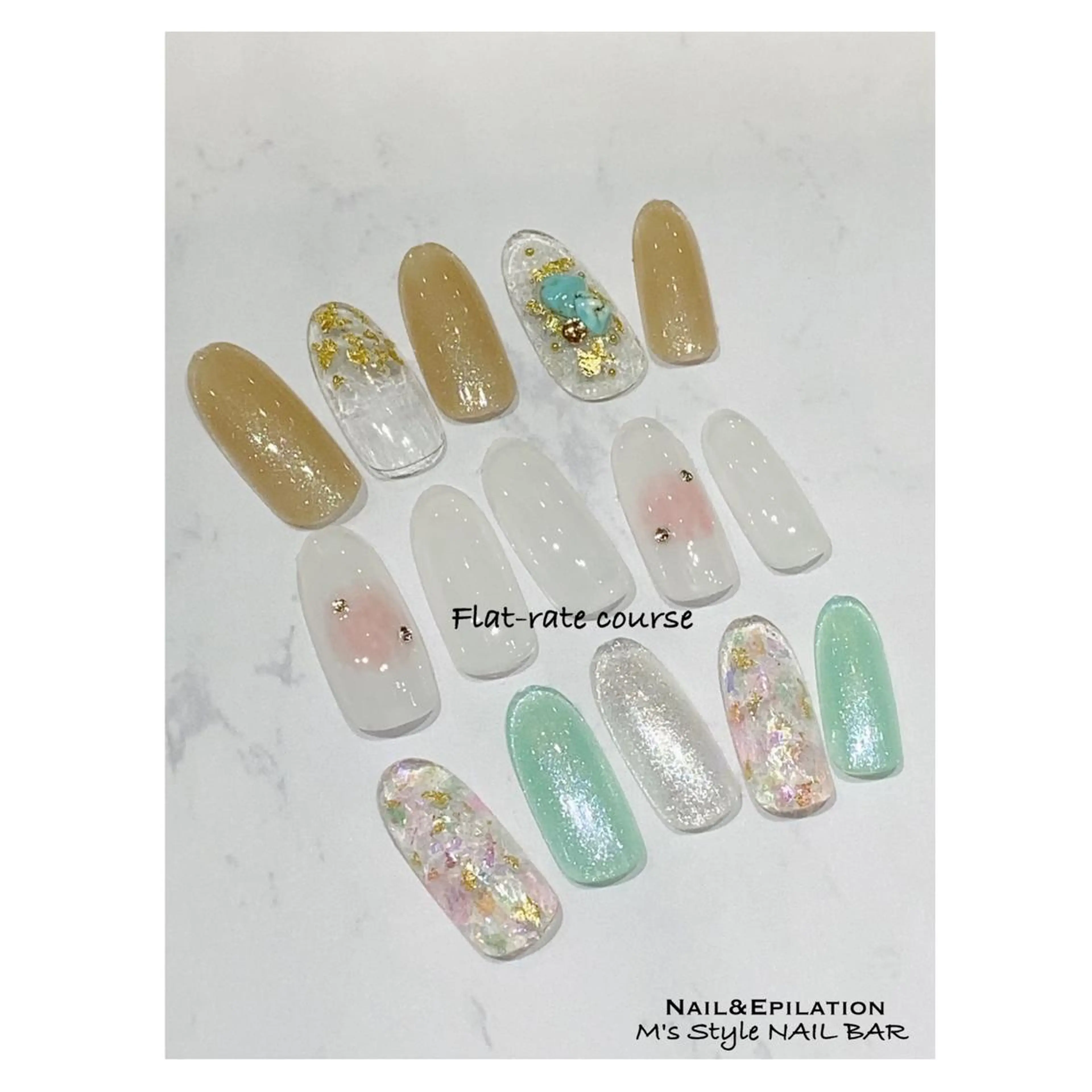 ネイル 成人式 韓国ネイル ロングネイル マグネットネイル ミディアムネイル ハンドネイル M's Style NAIL BARのネイルデザイン
