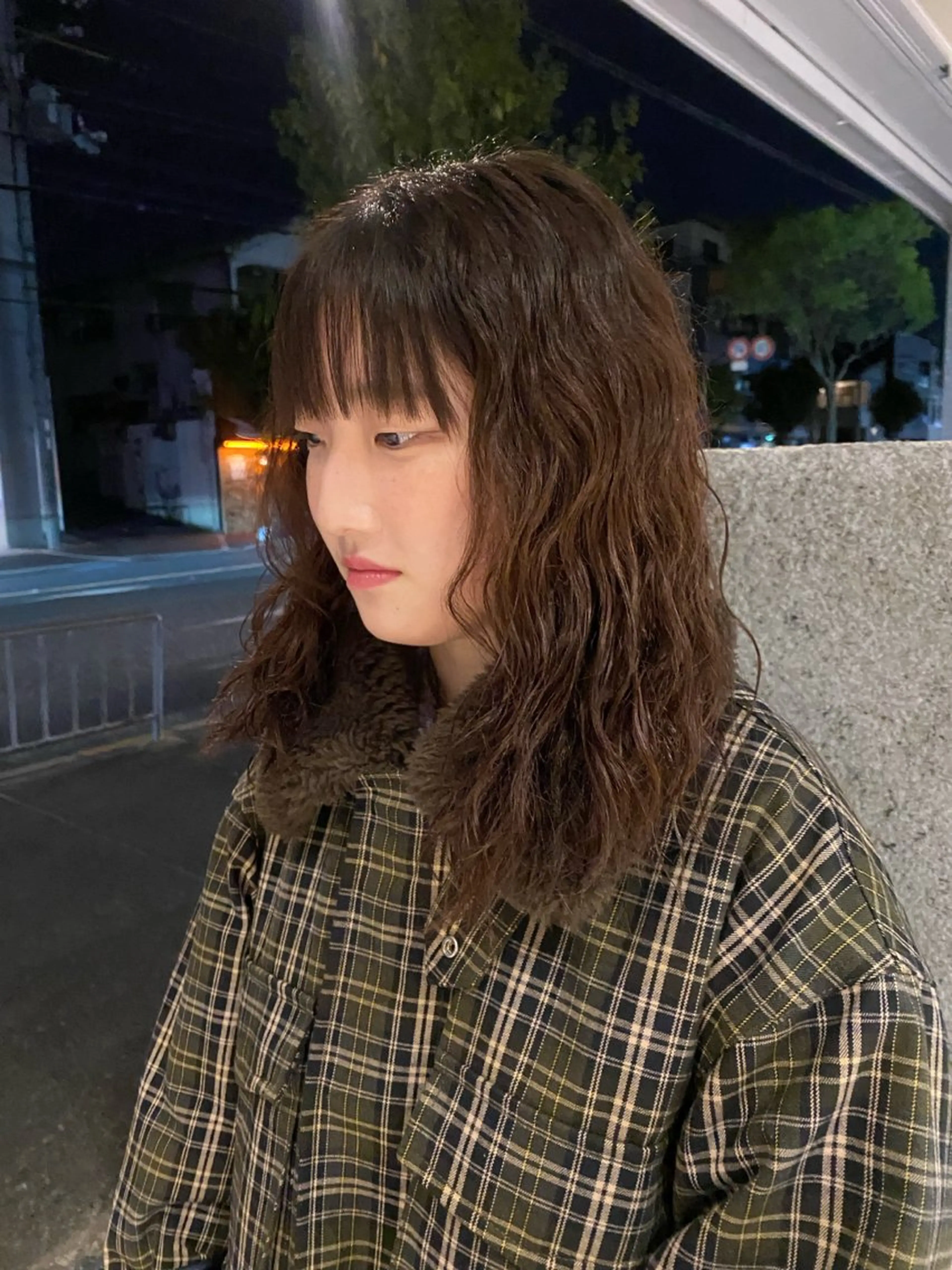 ミディアム レイヤーカット/ ダブルカラーサクライのヘアスタイル