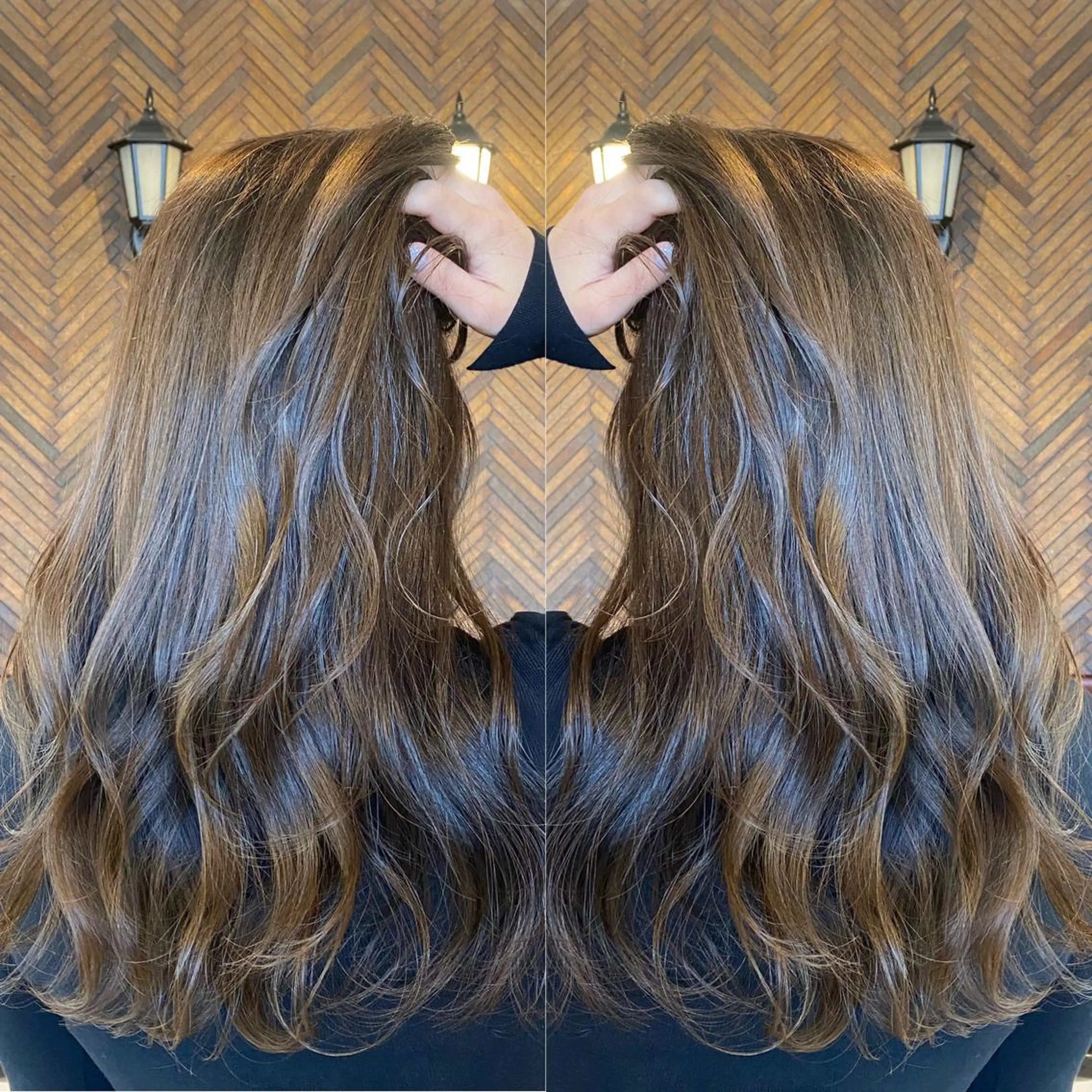 ロング カラー tocca 💜石田愛結💜のヘアスタイル