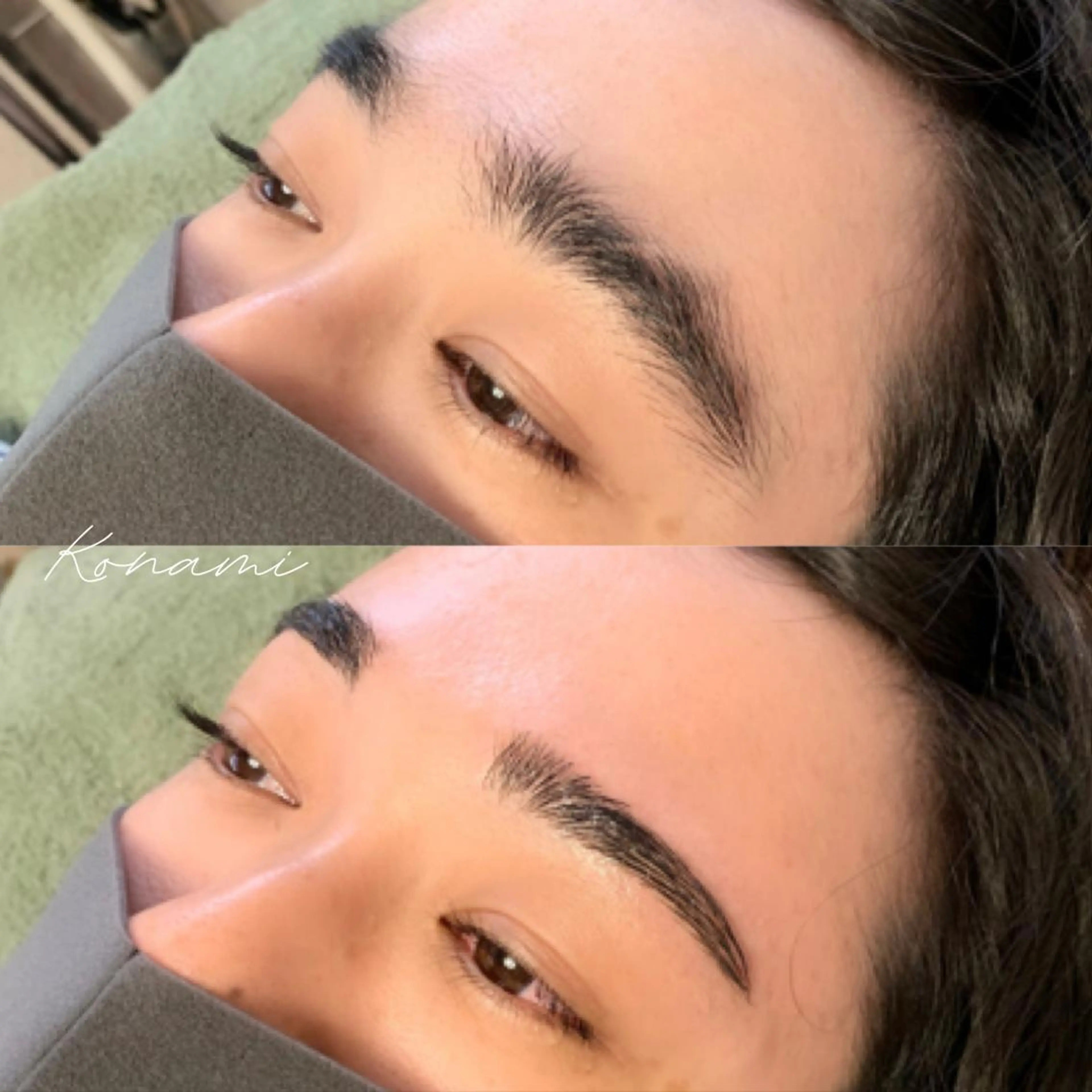 メンズ アイブロウ ワックス脱毛 シードリン 府内店 小波のヘアスタイル