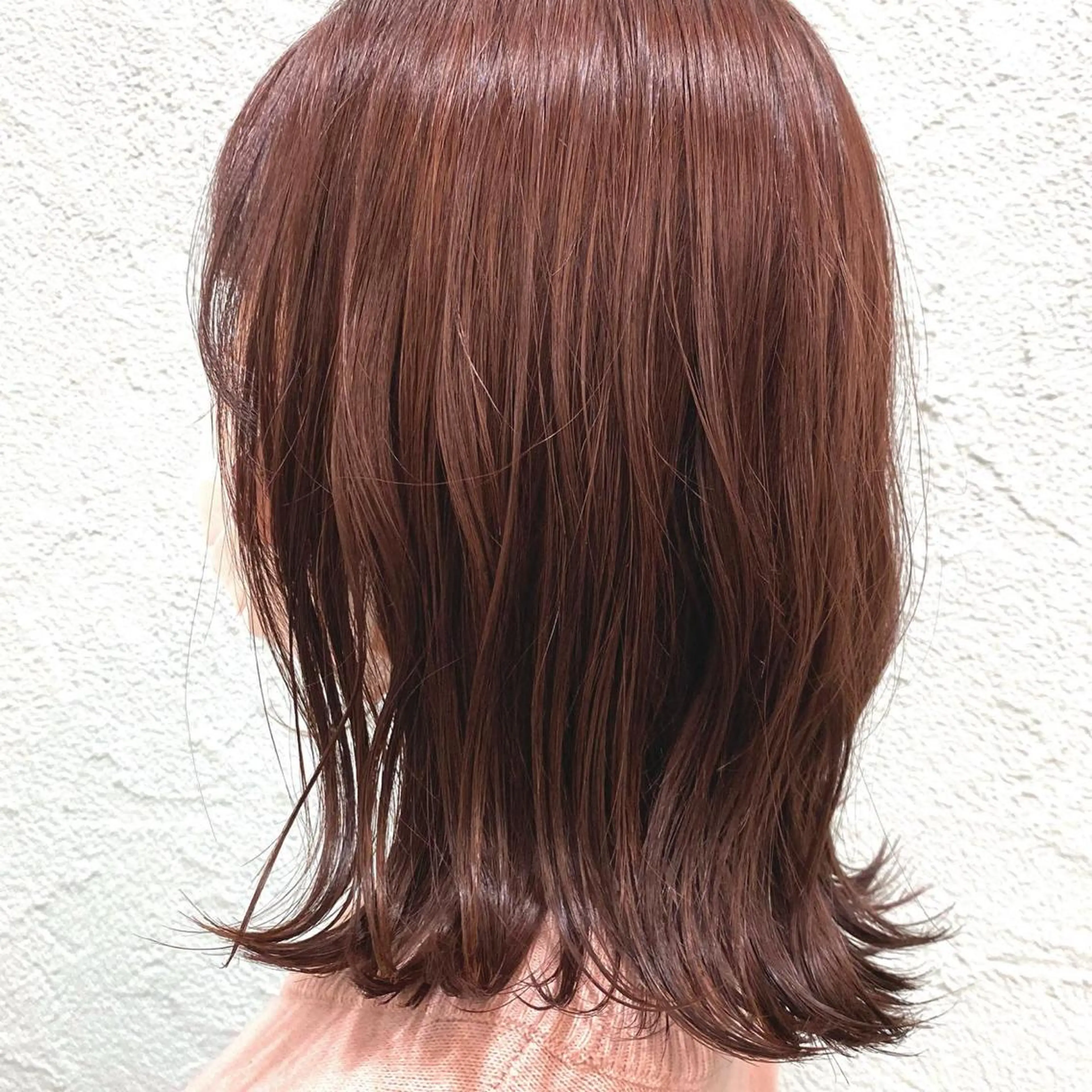 セミロング カラー 菜 摘のヘアスタイル
