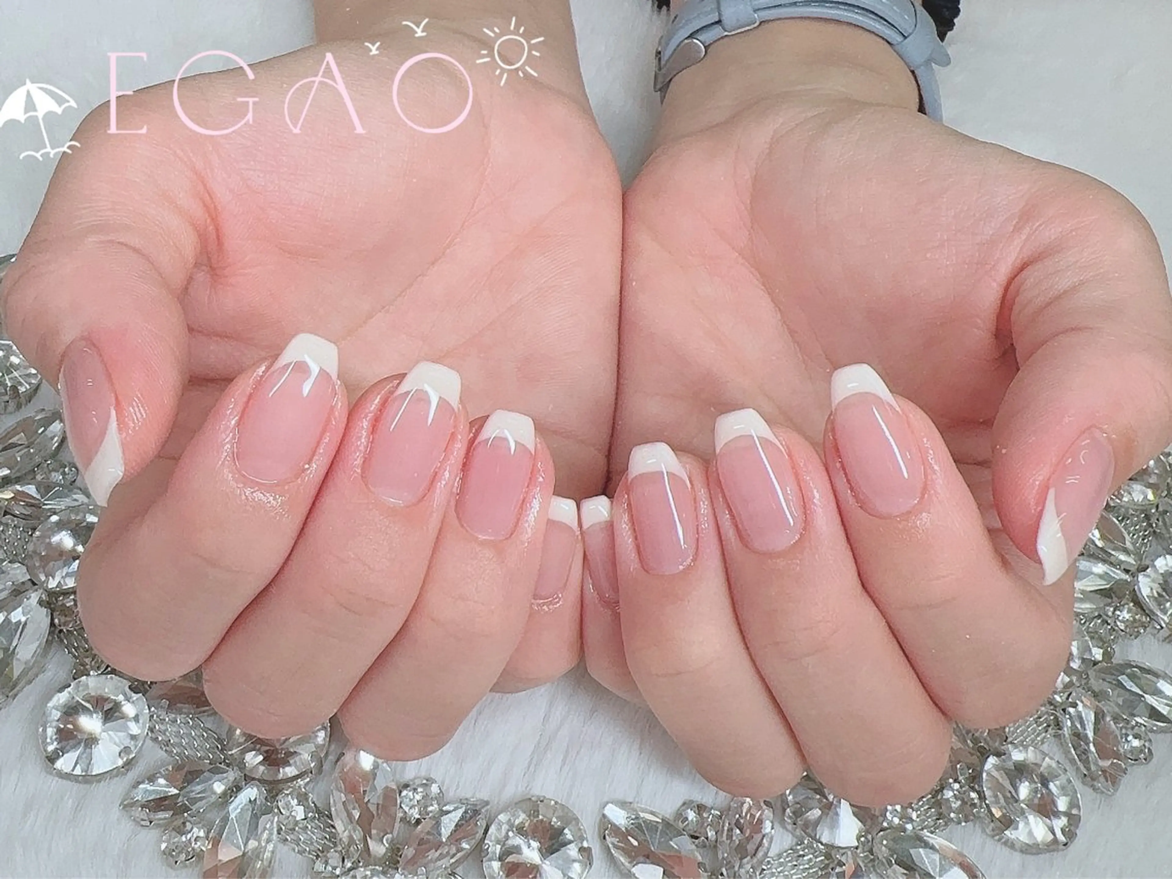 ネイル ジェルネイル パラジェル ハンドネイル Egao Nail錦糸町店のネイルデザイン