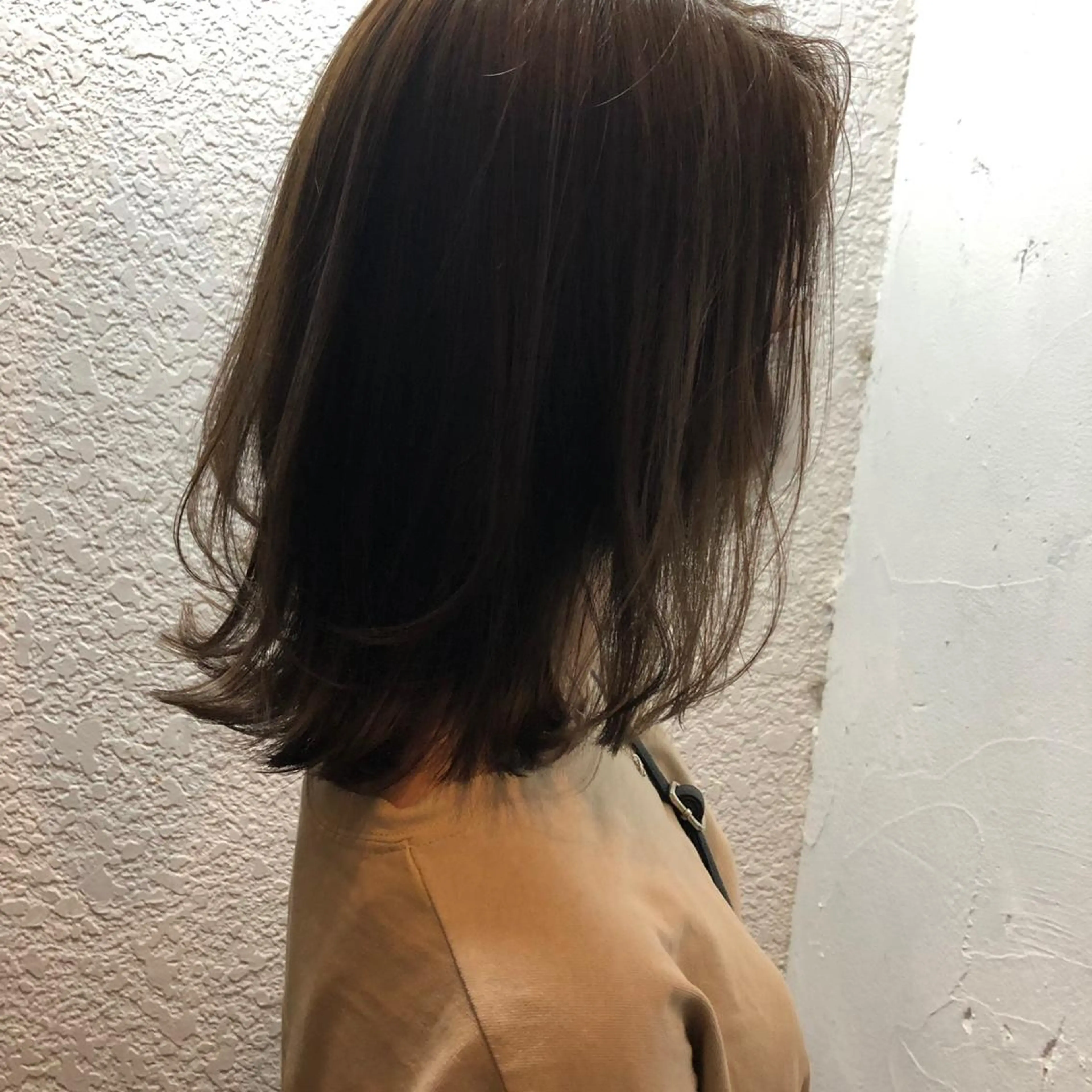 ミディアム 髪質改善×縮毛矯正 ×艶カラーNAOのヘアスタイル