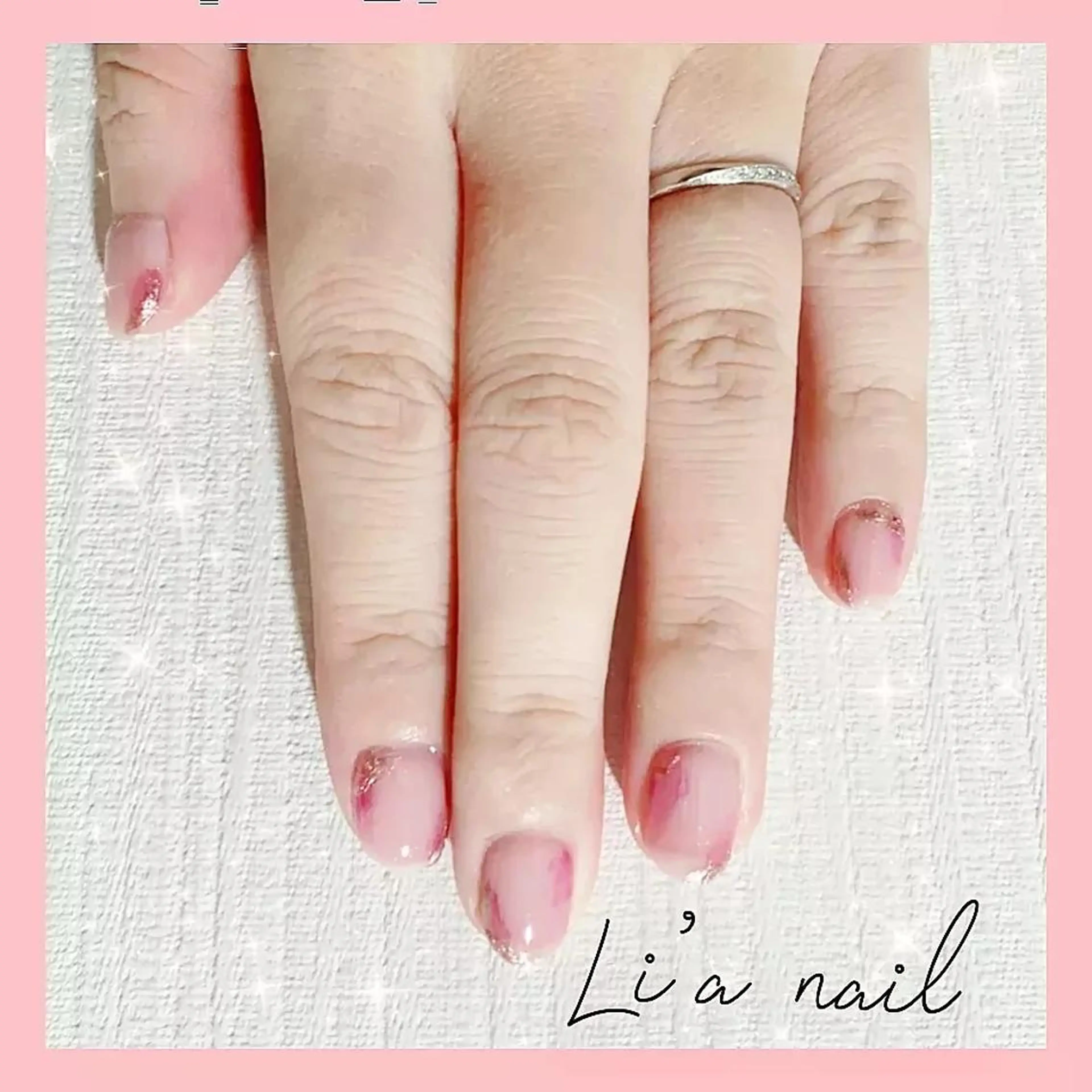 ネイル シンプルネイル Li'a  nailのネイルデザイン