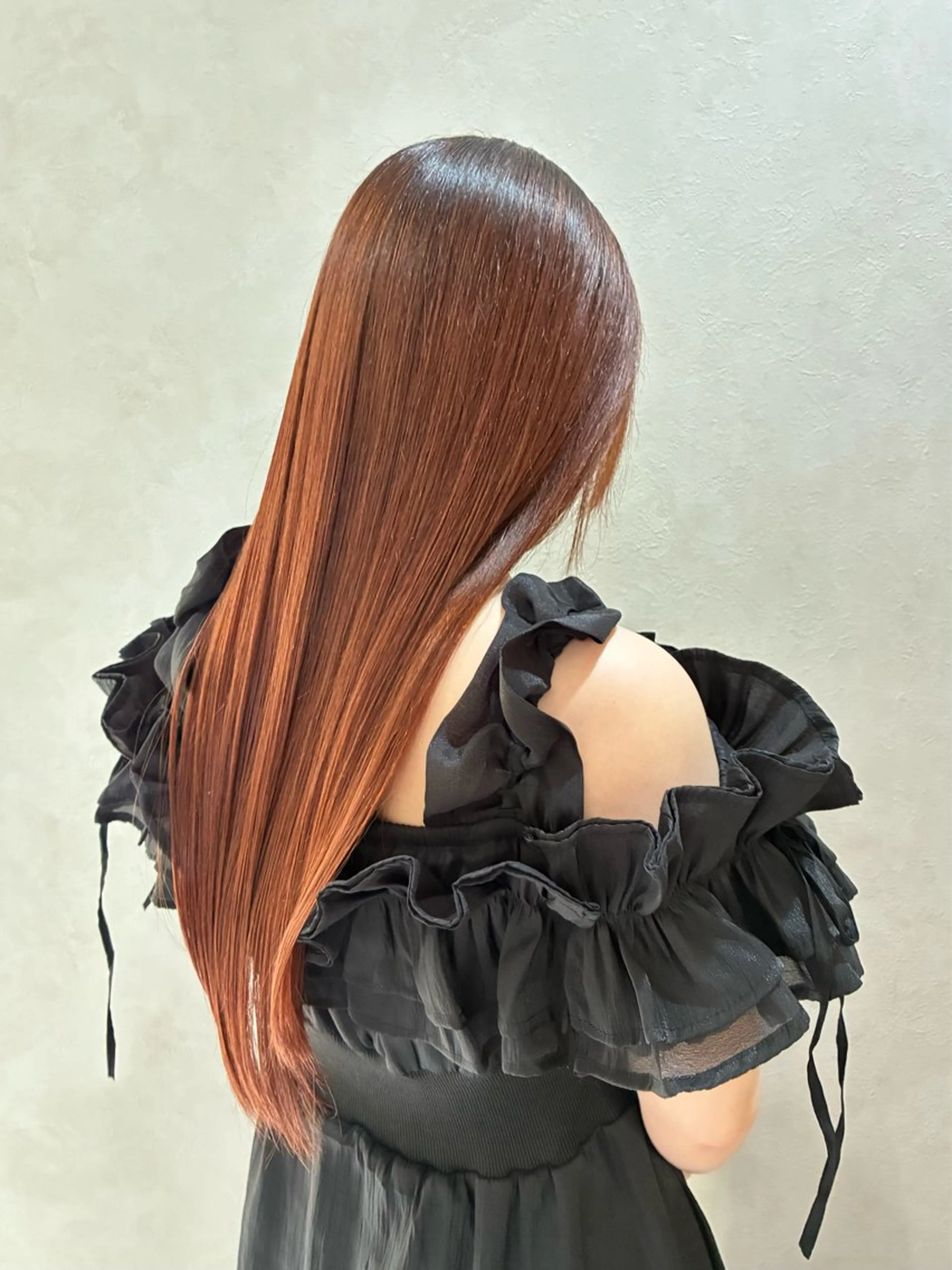 【大学生限定】髪質改善縮毛矯正/21,900円のメニューが12,900円🌟/まっすぐすぎない自然な仕上がりに✨の写真