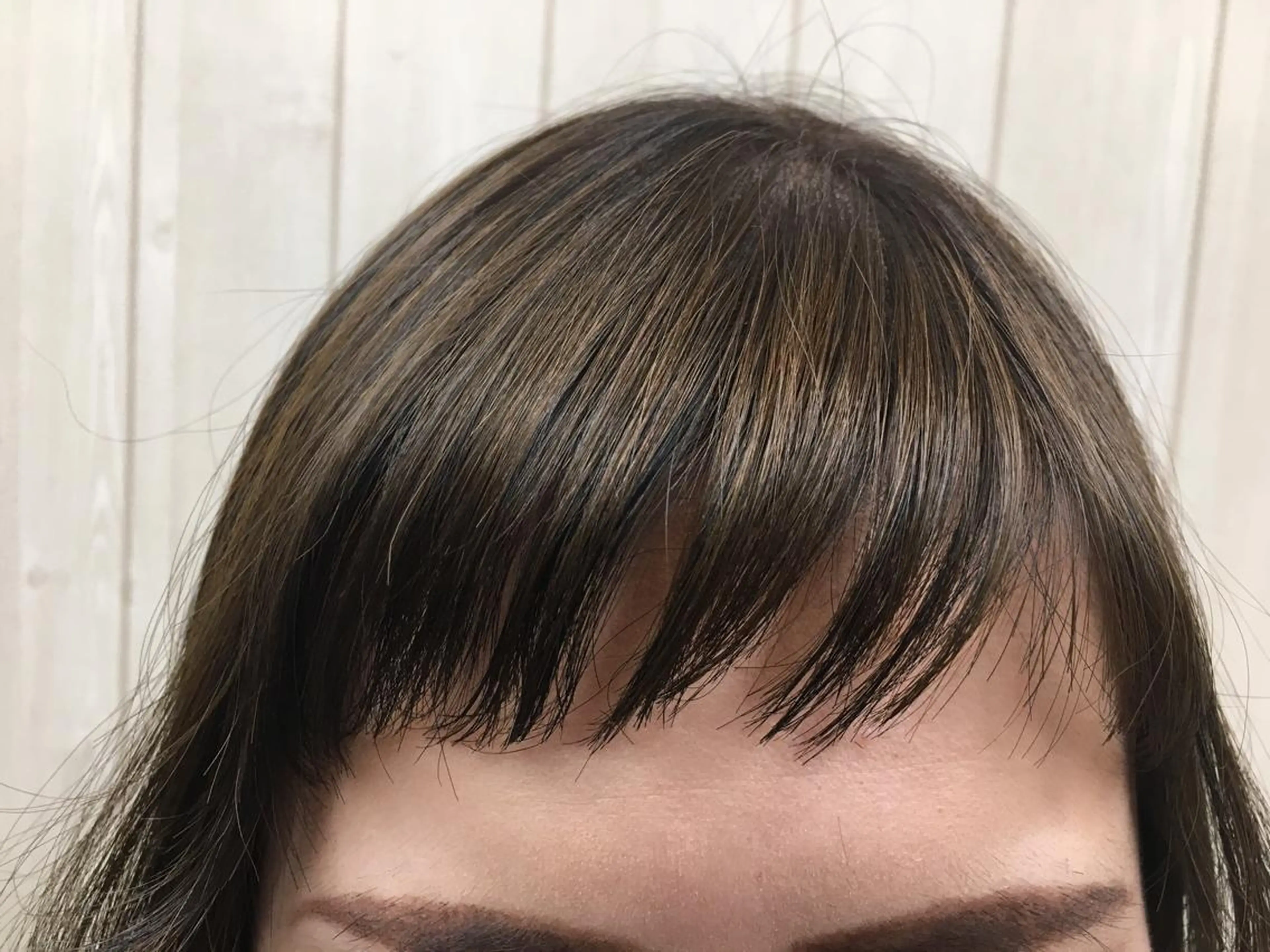 ミディアム ミディアムパーマ 角田 安のヘアスタイル