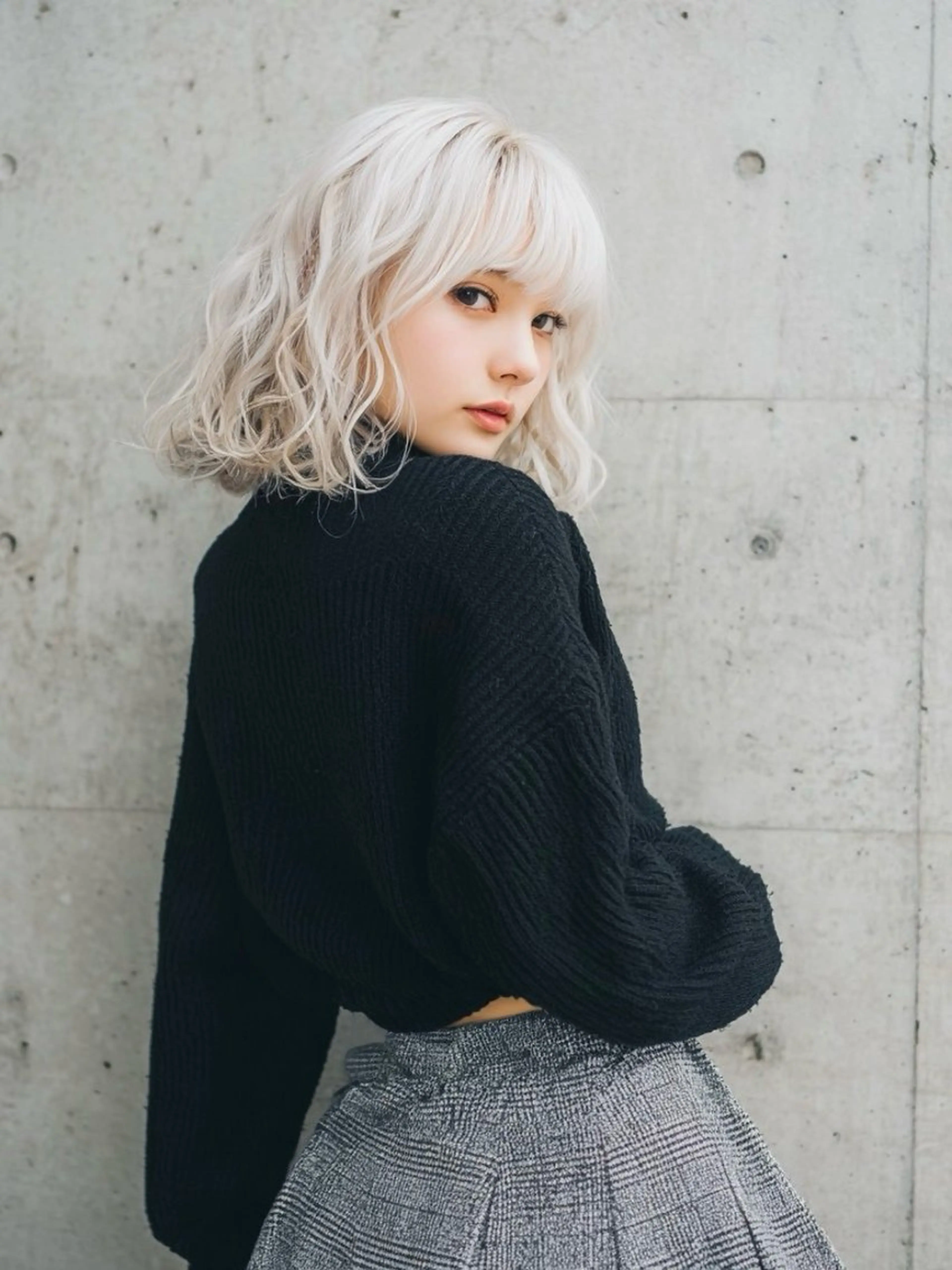 セミロング カラー ヘアカラー トリートメント 池袋/カラー特化🎨 ロング料金なし🩵のヘアスタイル