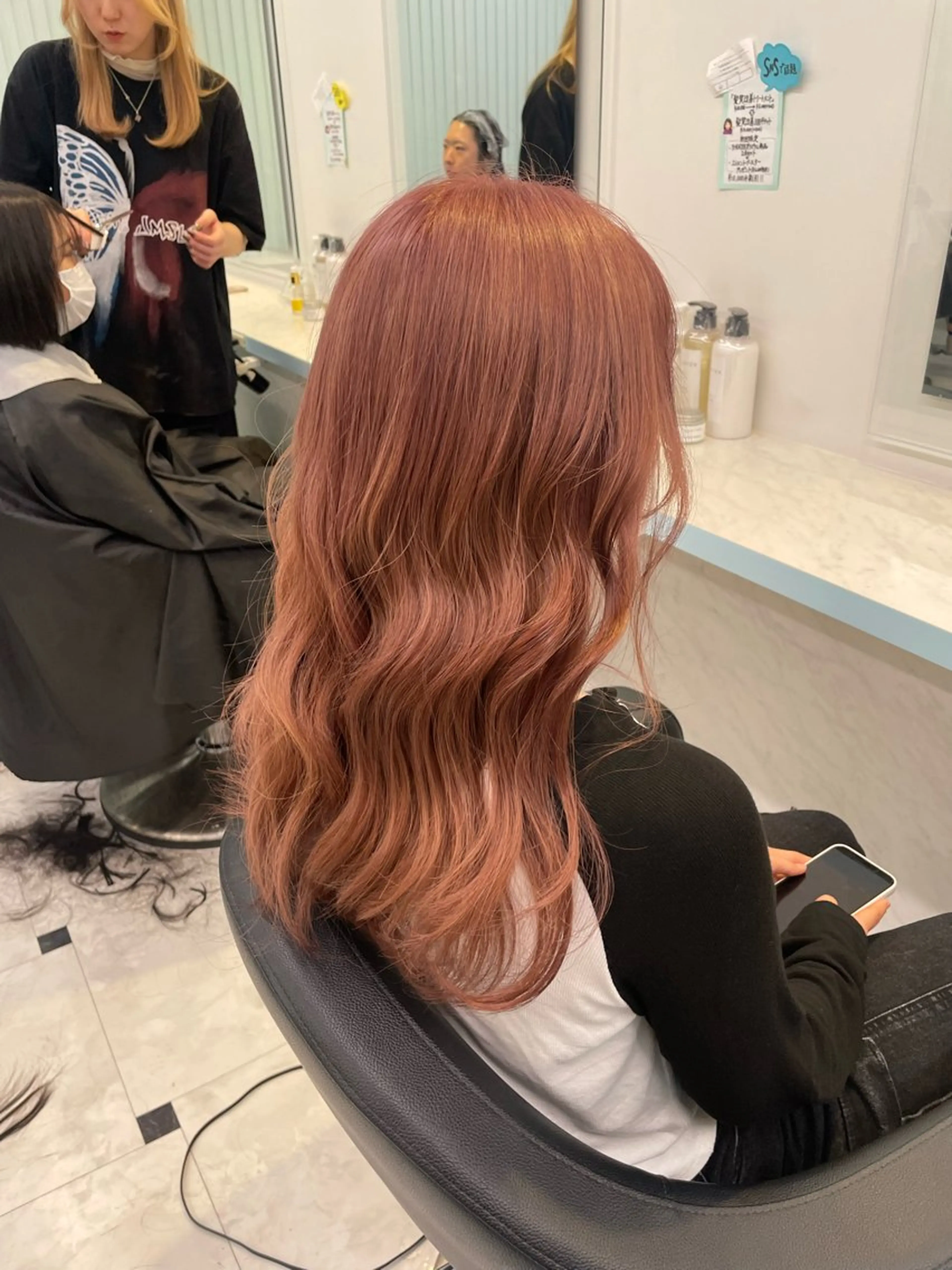 ロング カラー ヘアアレンジ 🎀 yuuka🎀のヘアスタイル