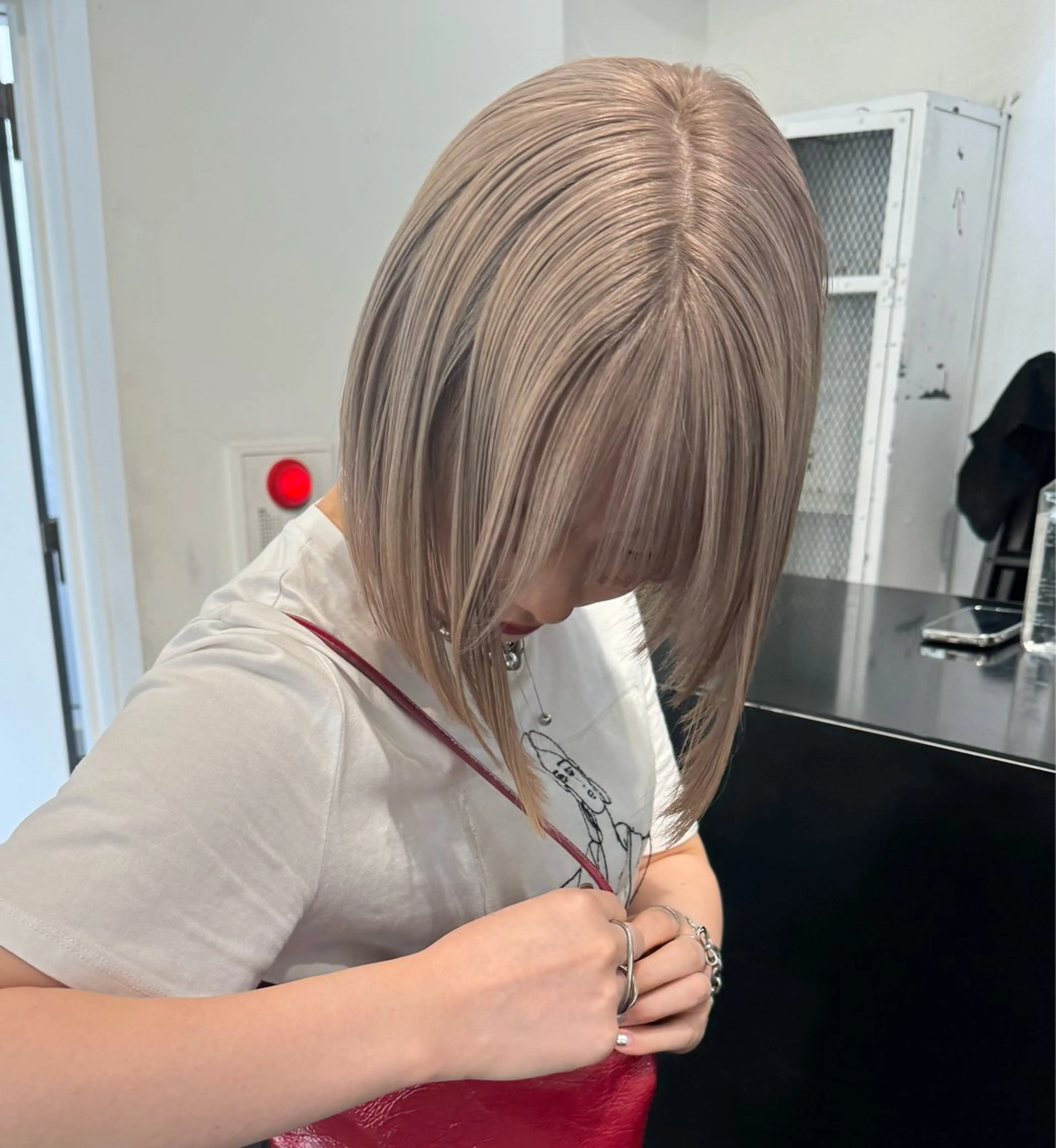 🫟ブリーチリタッチ(ケアブリーチ)🫟＋オンカラー＋トリートメントの写真