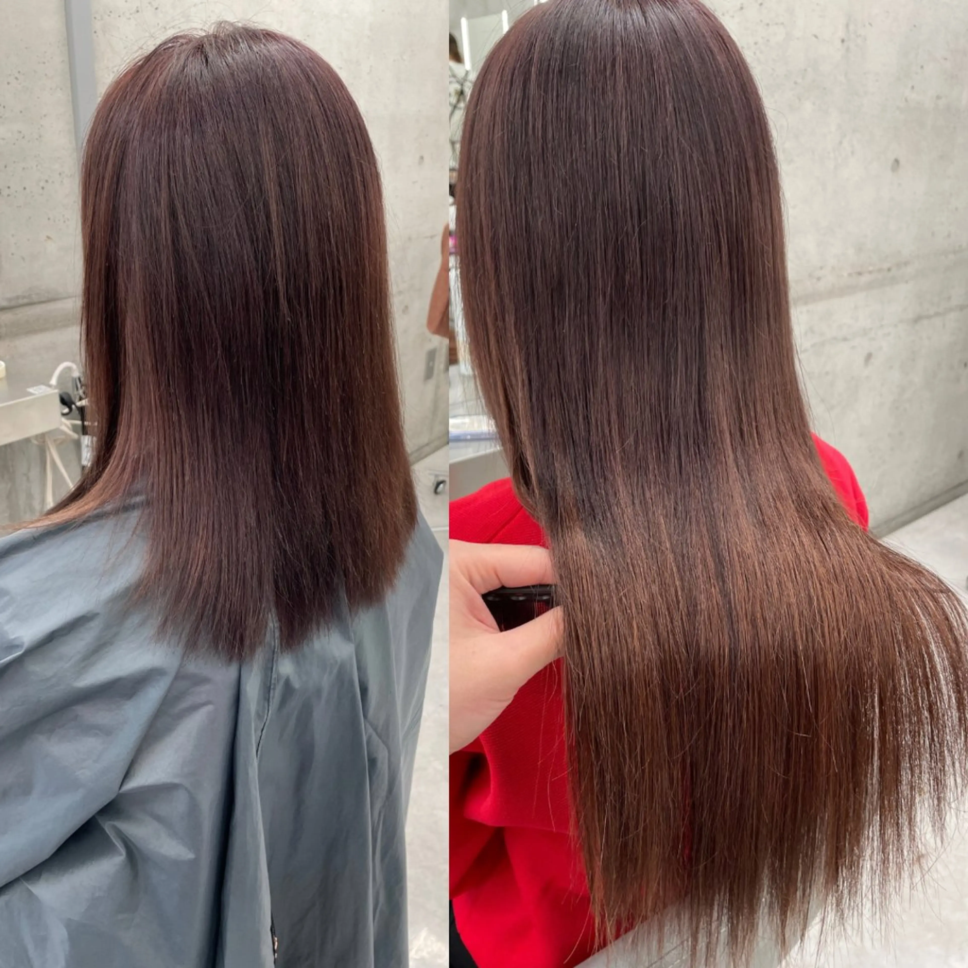 ロング エクステ エクステ×レイヤー 黎也のヘアスタイル