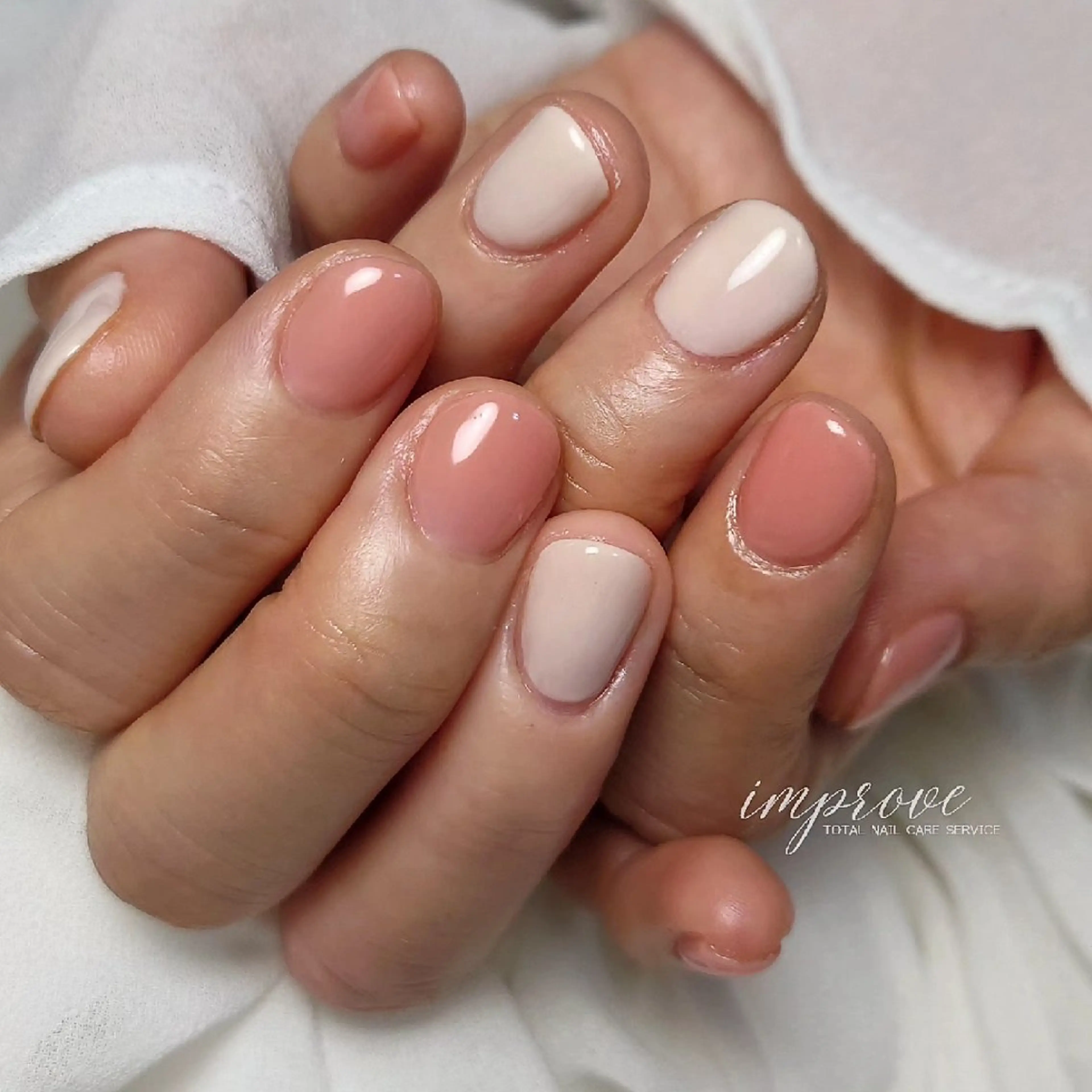 ネイル ジェルネイル ワンカラーネイル improve /mamiのネイルデザイン