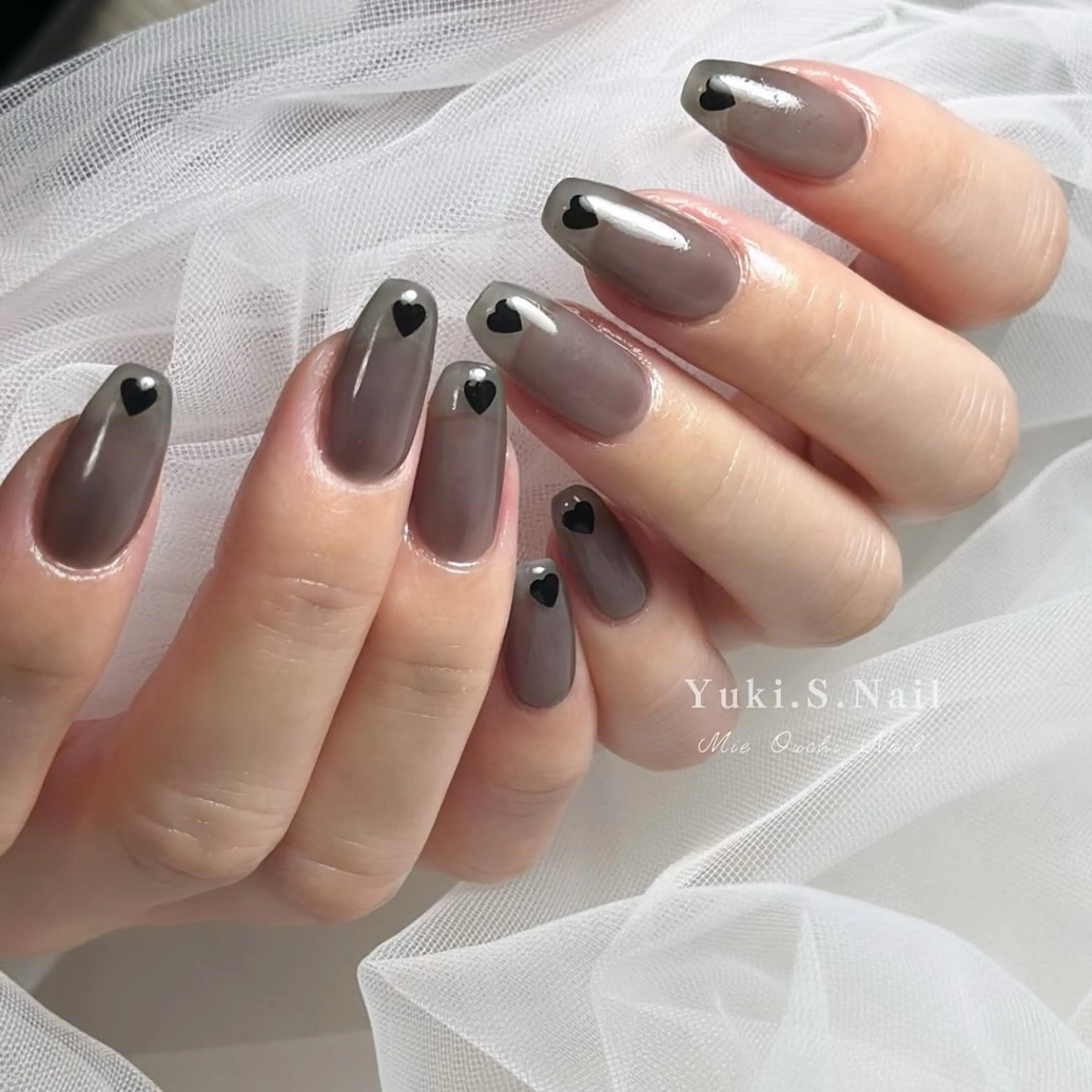 ロング ハンドネイル Yuki S.Nailのネイルデザイン